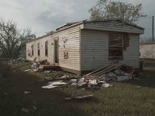 Newburgh Mobile Home Teardown