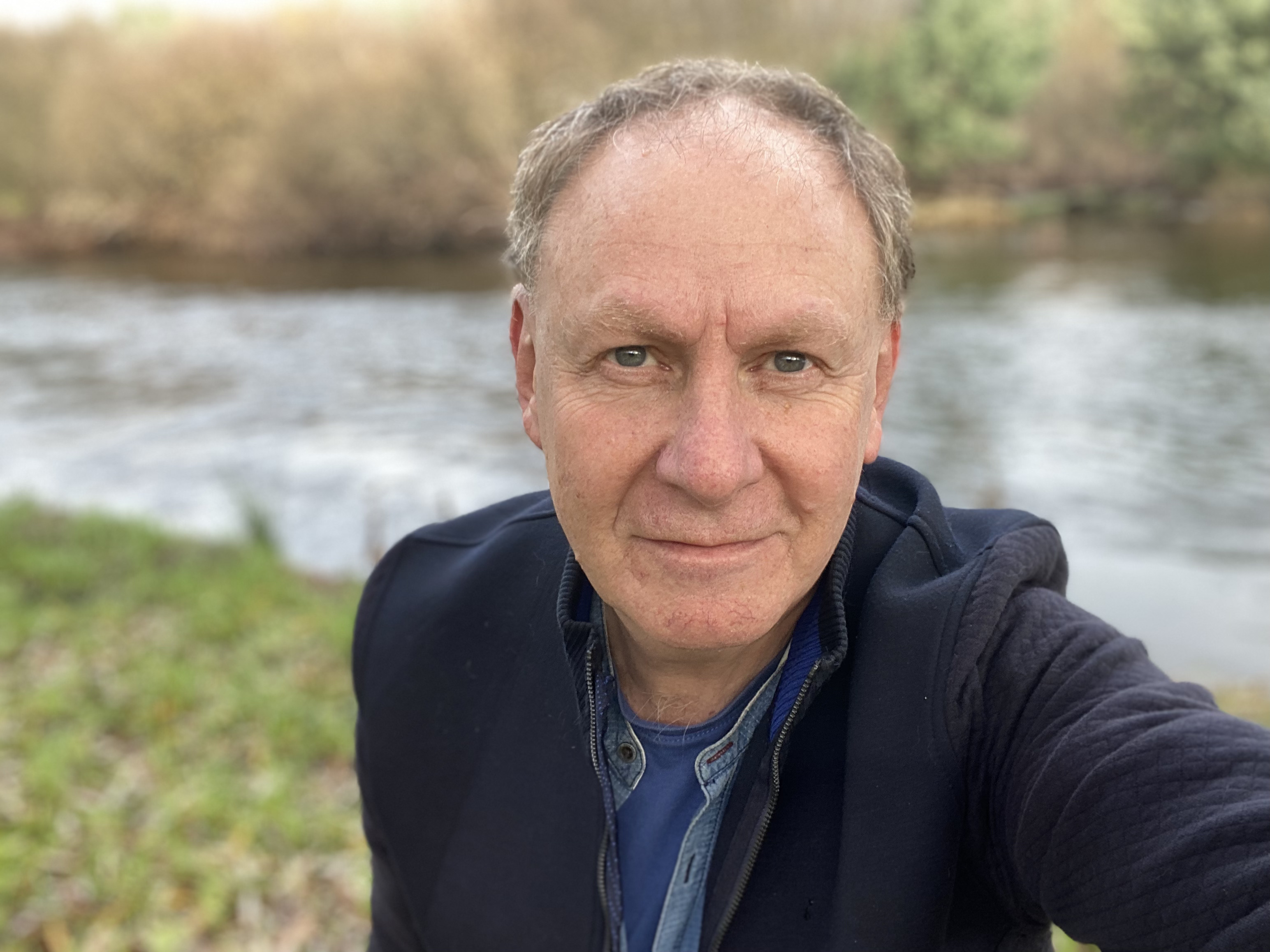 Howard Whiteson by the River Mondego, Portugal