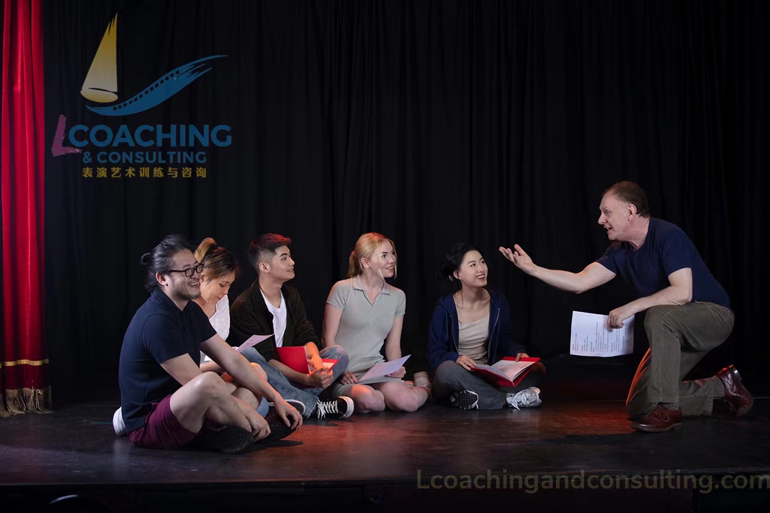 Howard Whiteson teaching in Shanghai