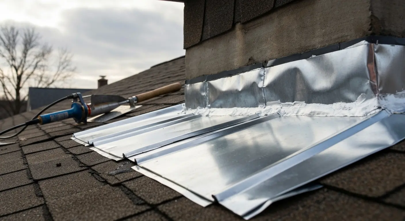 Roof repair in Northeast Philadelphia home