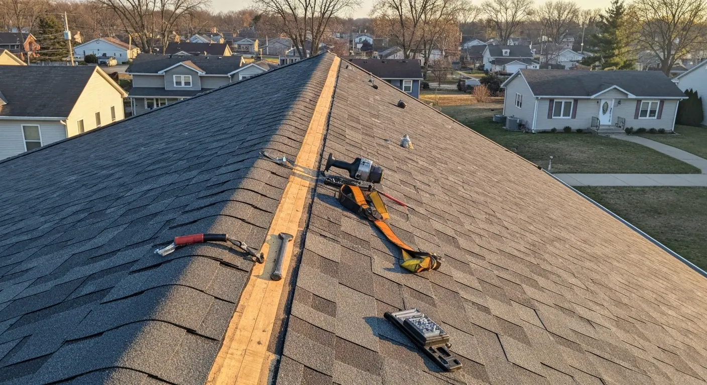 Roof replacement project