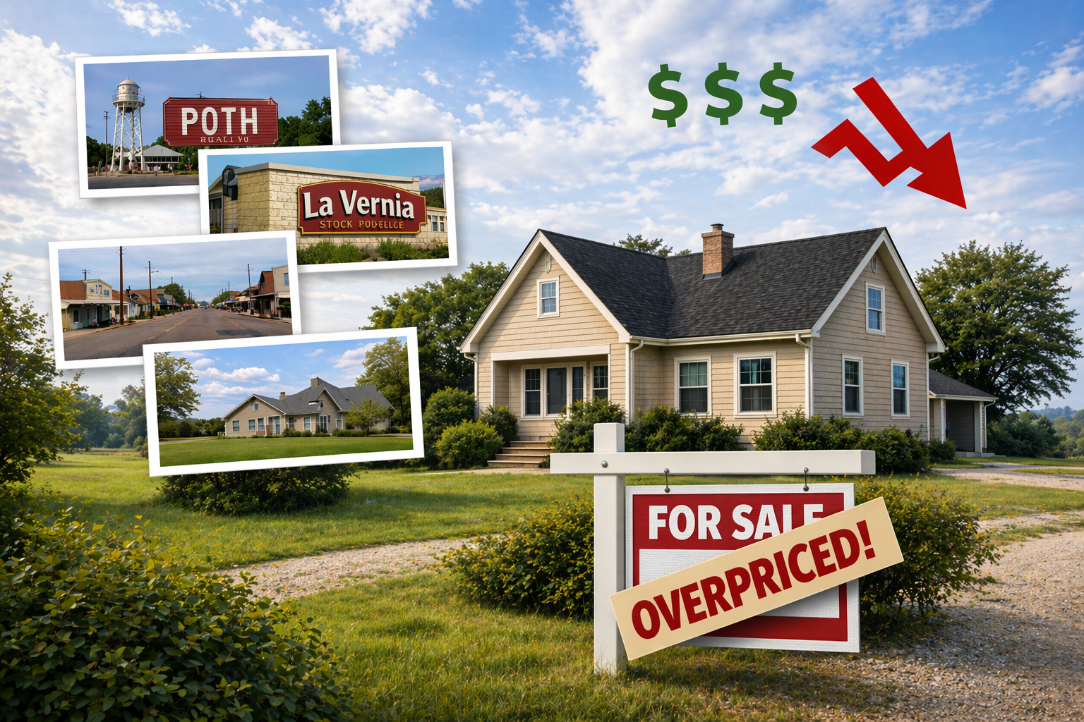 Overpriced home for sale warning