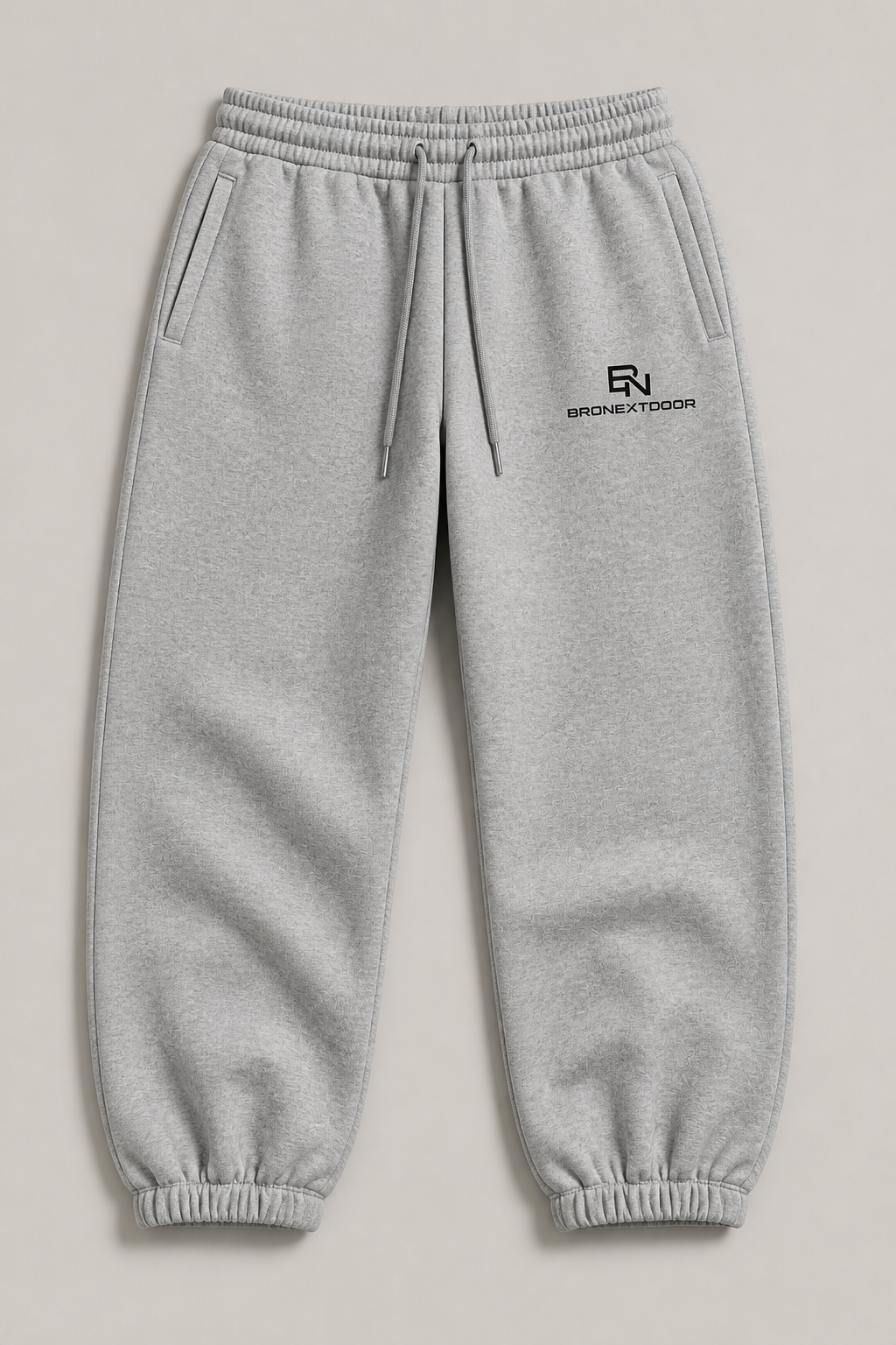 BRONEXTDOOR Core Sweatpants in Heather Grey