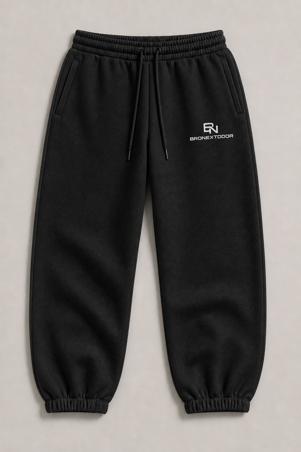 BRONEXTDOOR Core Sweatpants in Washed Black