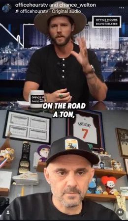 Chance Welton with Gary Vaynerchuk
