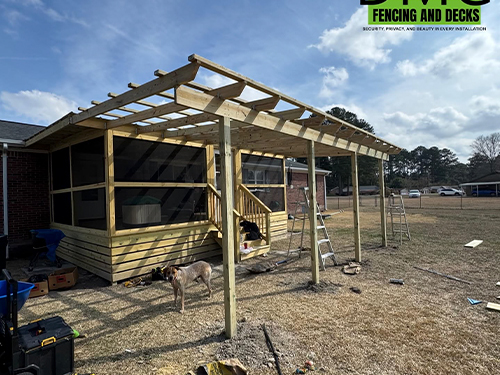 Camden, SC Deck Construction & Cover Installation