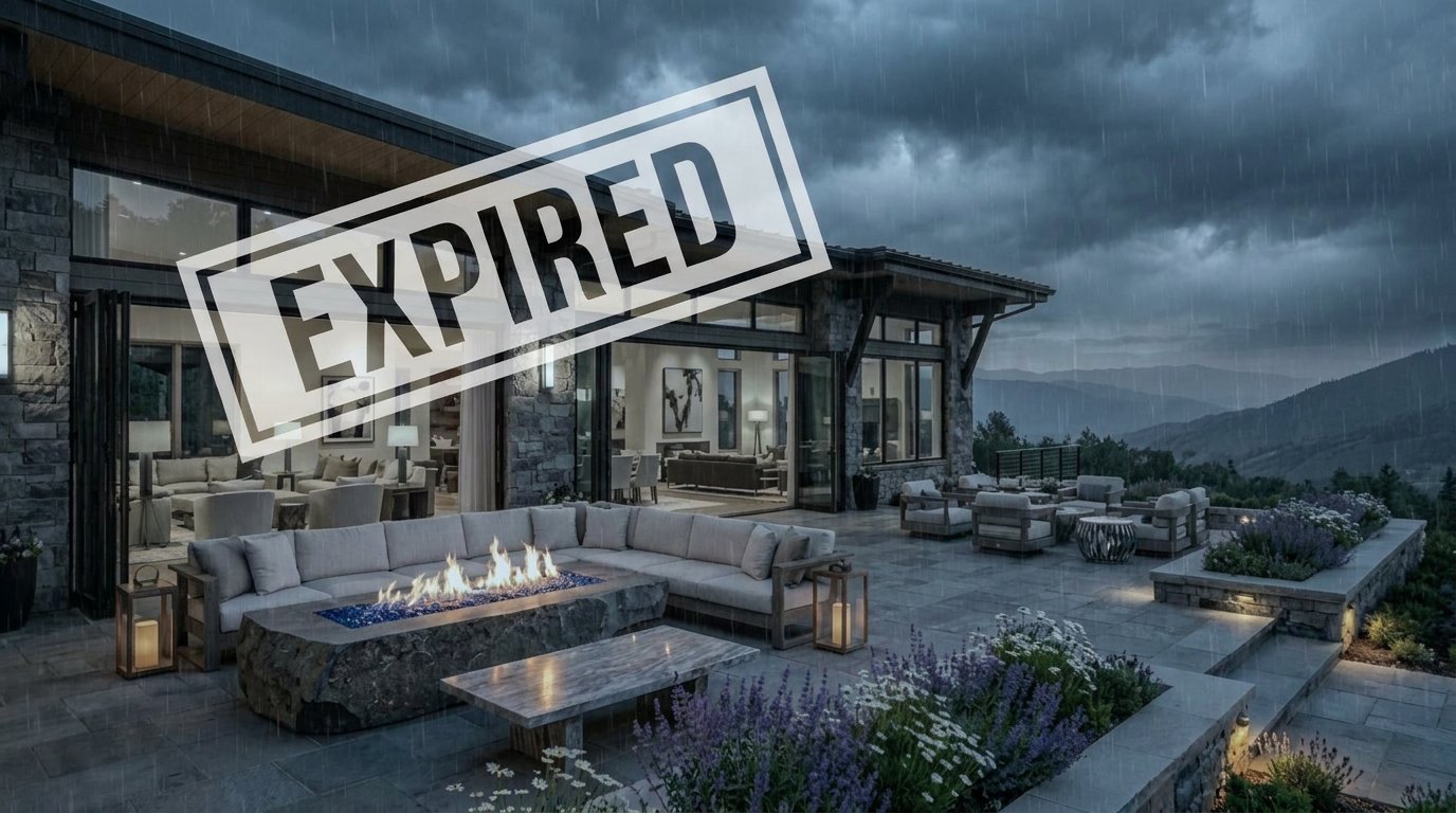 An expired listing. Dragging days on the market drains your equity. An expired listing. Dragging days on the market drains your equity.