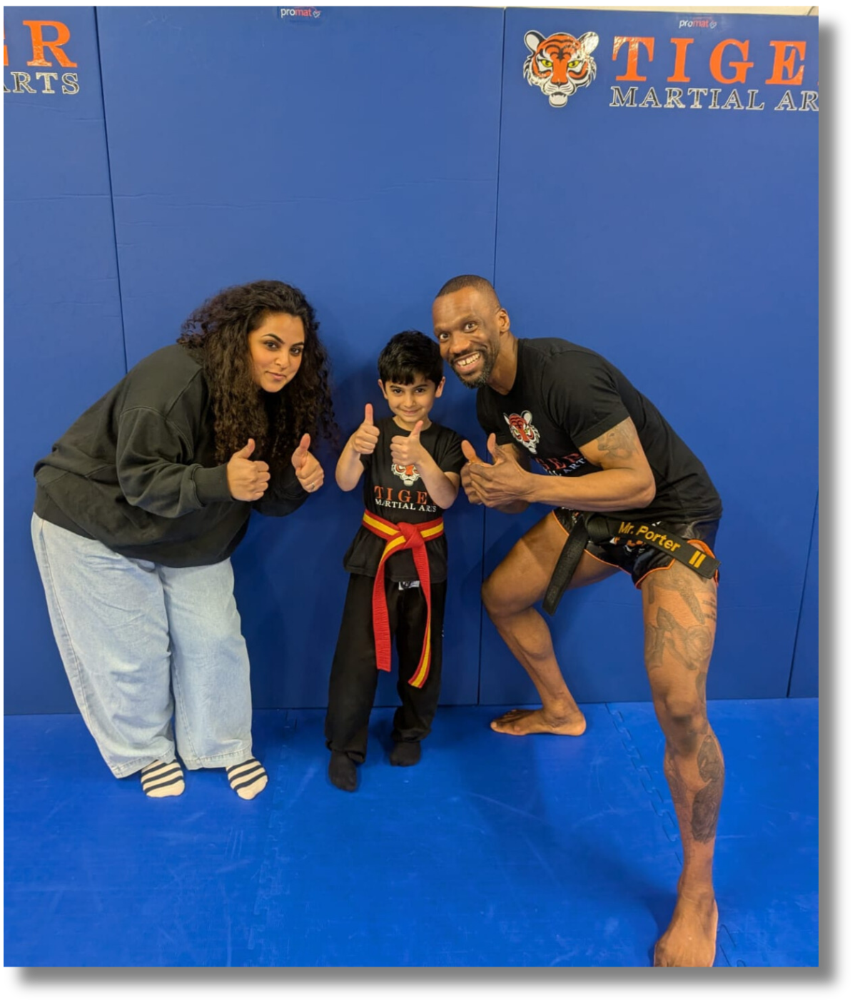 martial arts student