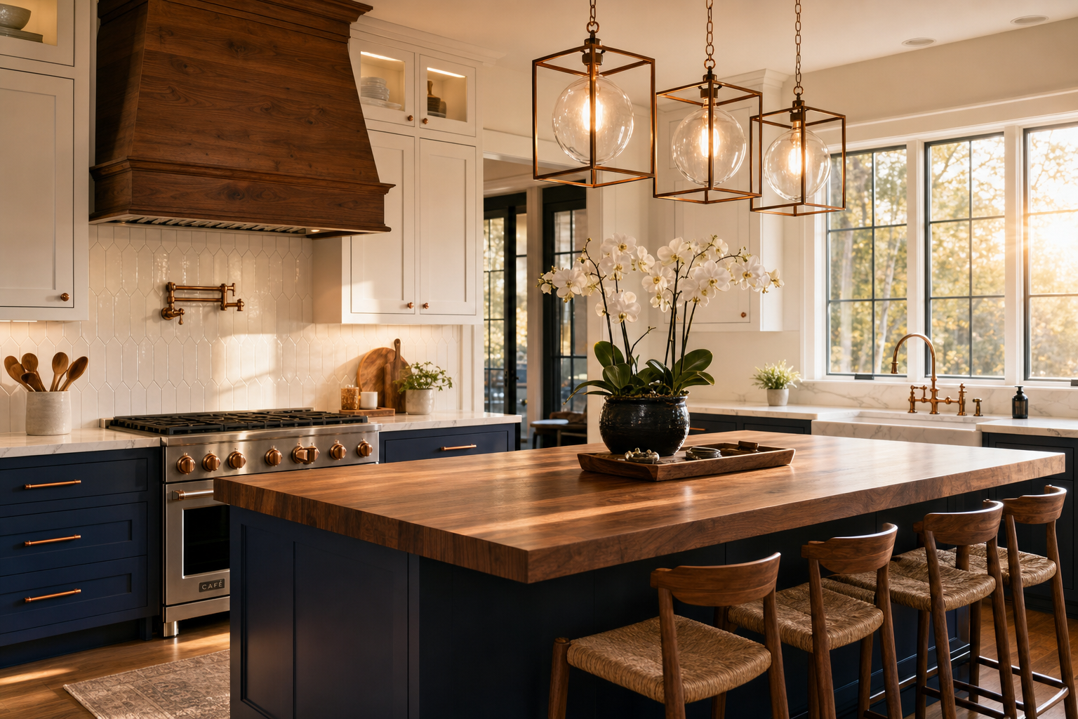 Editorial-style Design DNA report and luxury interior design imagery