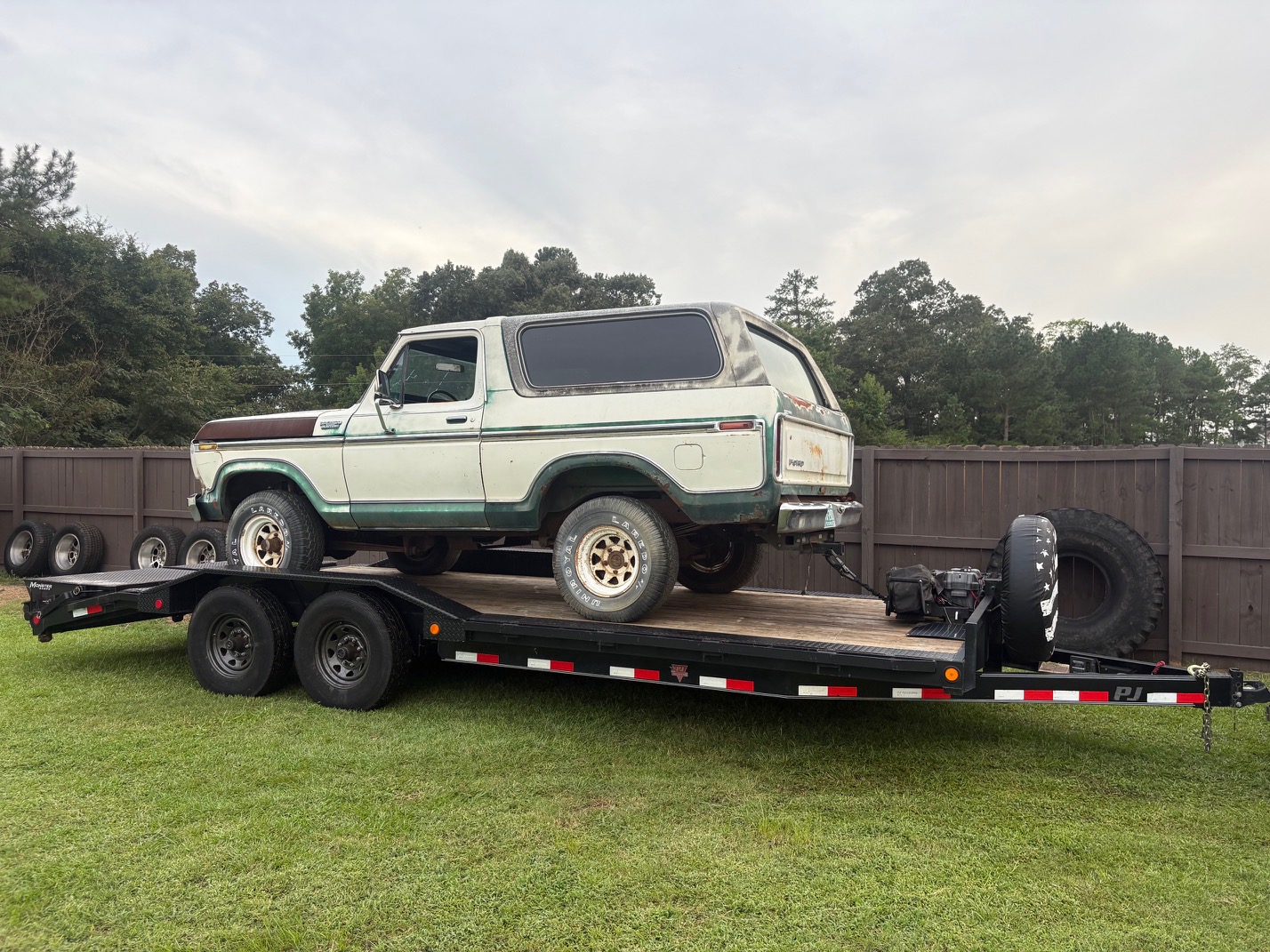 Full trailer rental fleet from AMGrove Rentals in Moore County, NC