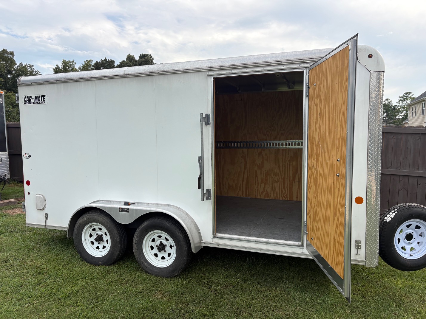 Enclosed cargo trailer rental from AMGrove LLC in Moore County, NC