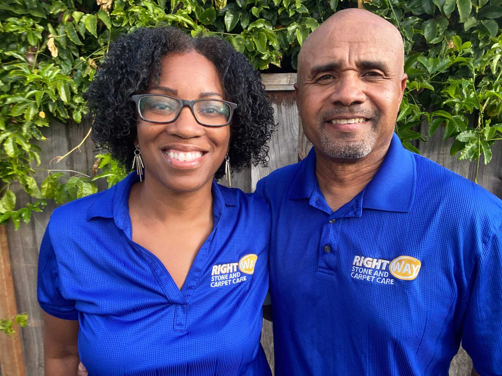 Dawn and Ron Murray, owners of Rightway Stone and Carpet Care in San Jose, CA