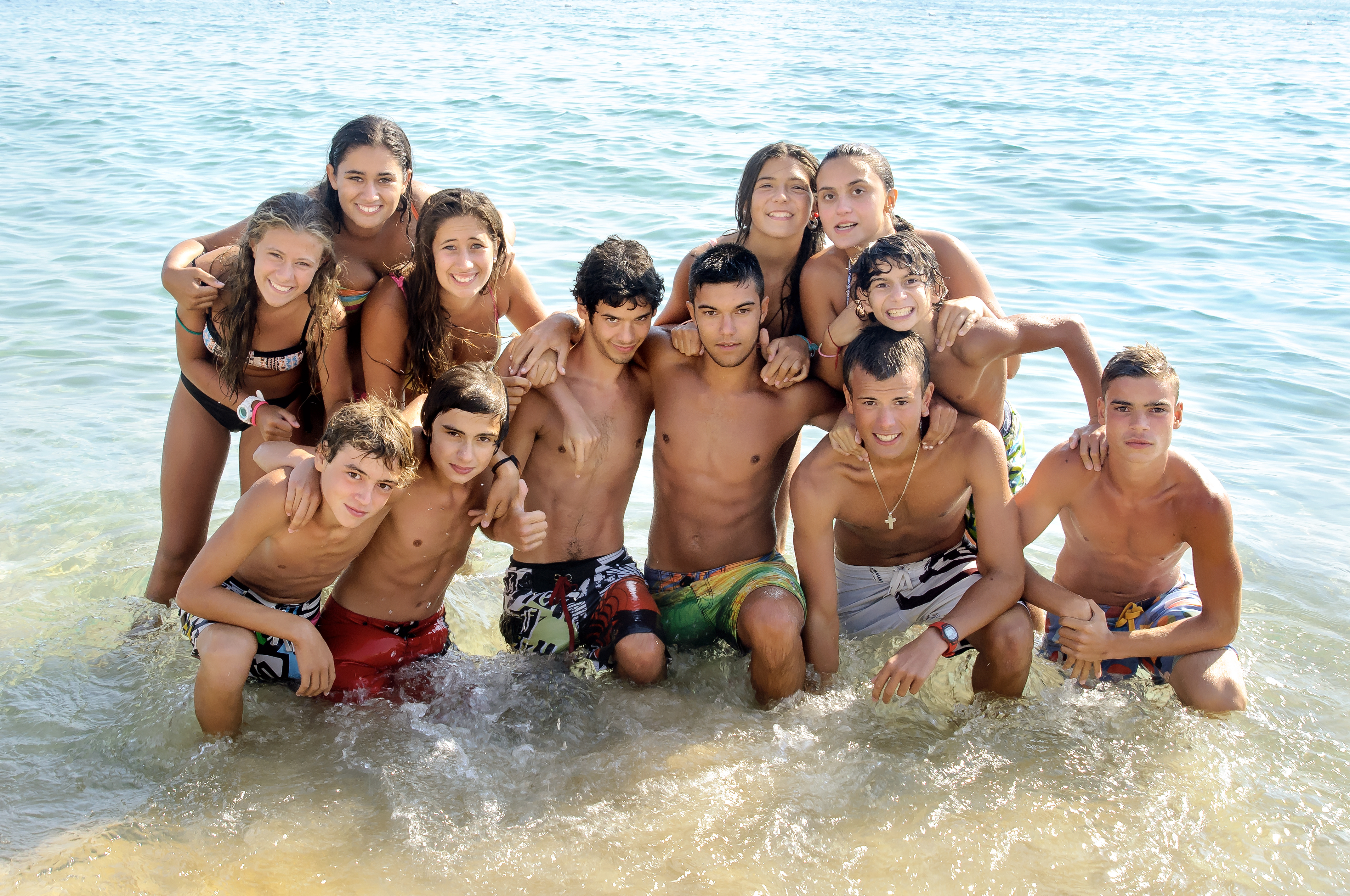 Kids on Beach Portrait
