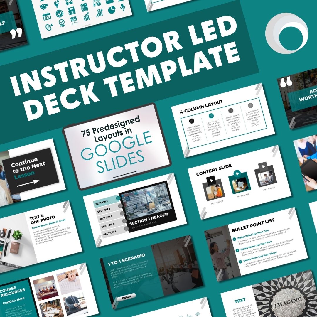 Instructor-Led Deck Template for Instructional Designers