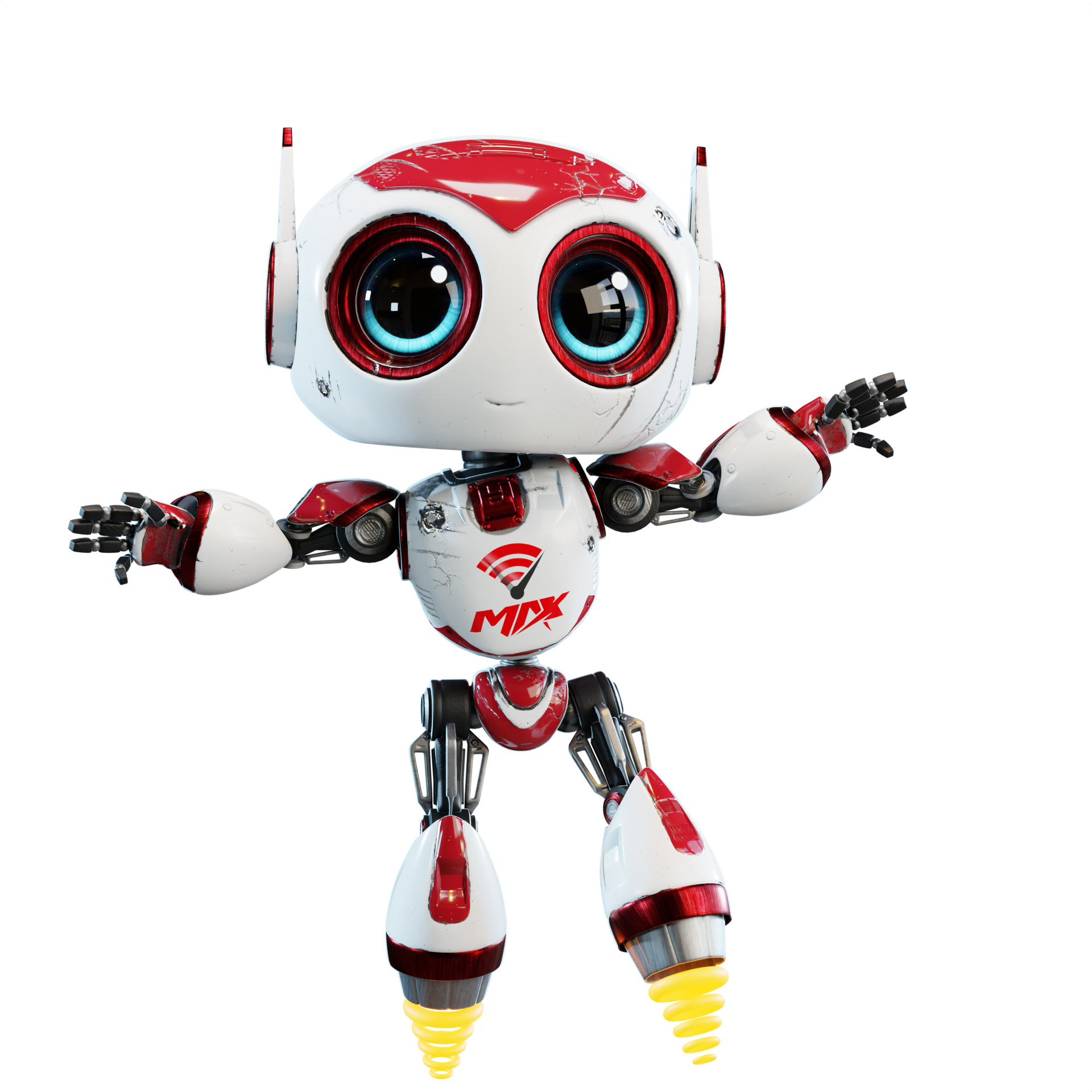 Max the Robot Mascot