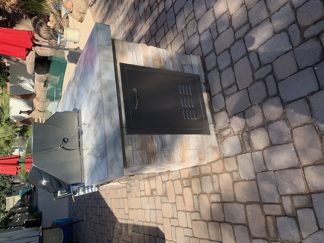 Custom outdoor kitchen BBQ East Valley