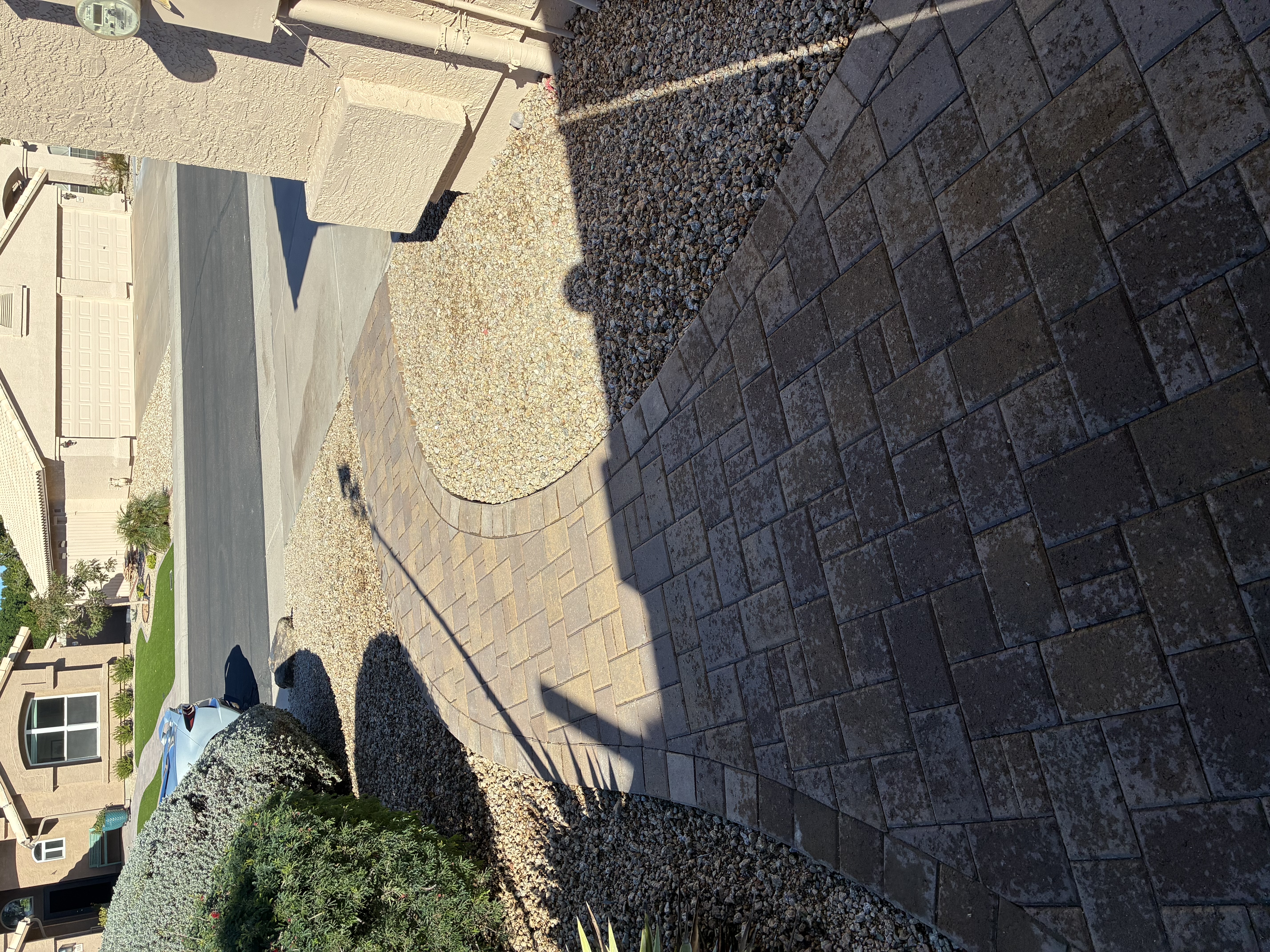 Structural paver installation East Valley Arizona