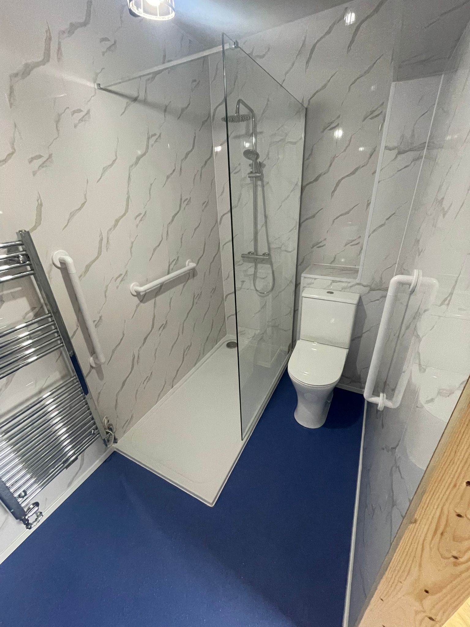 Bathroom renovation project