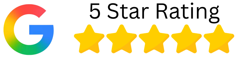 Five-star Google reviews