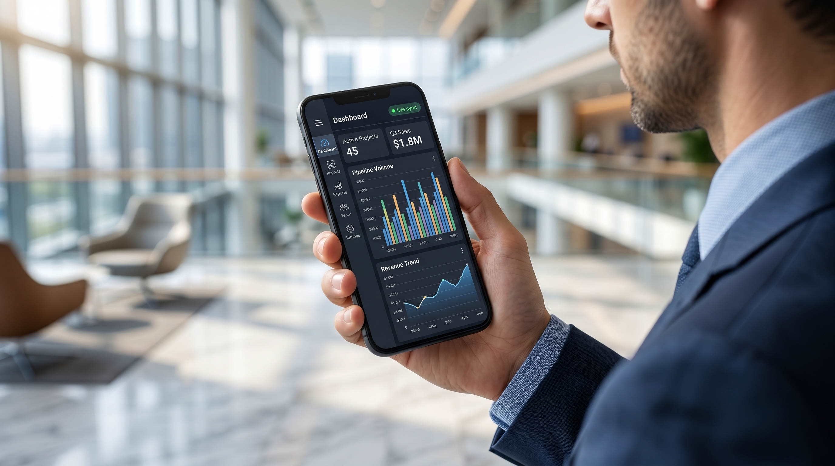 Progressive Web Apps Mobile Interface