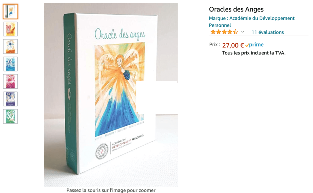 Avis Amazon sur un livre de Mily Robin