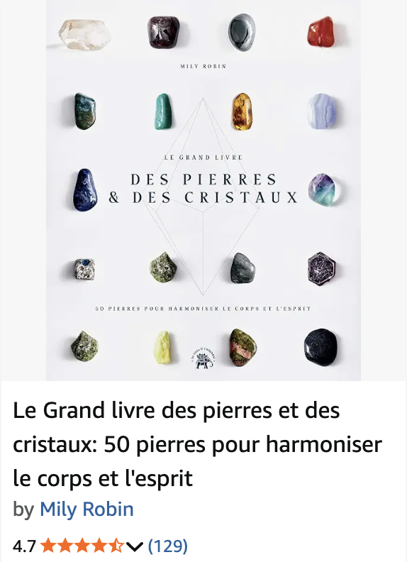 Avis Amazon sur un livre de Mily Robin