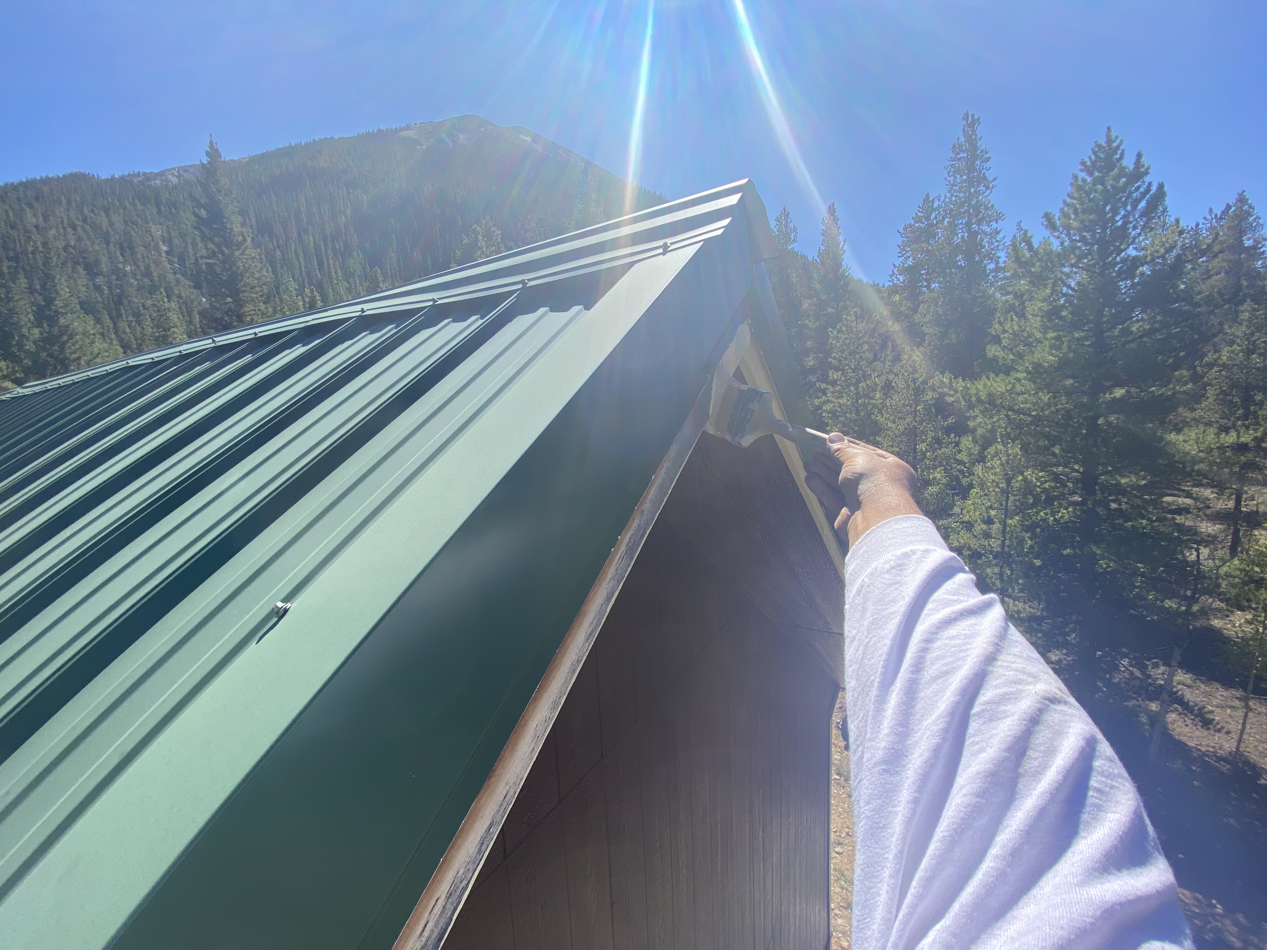 Metal Roofs project by Mountain Man Painting in Colorado