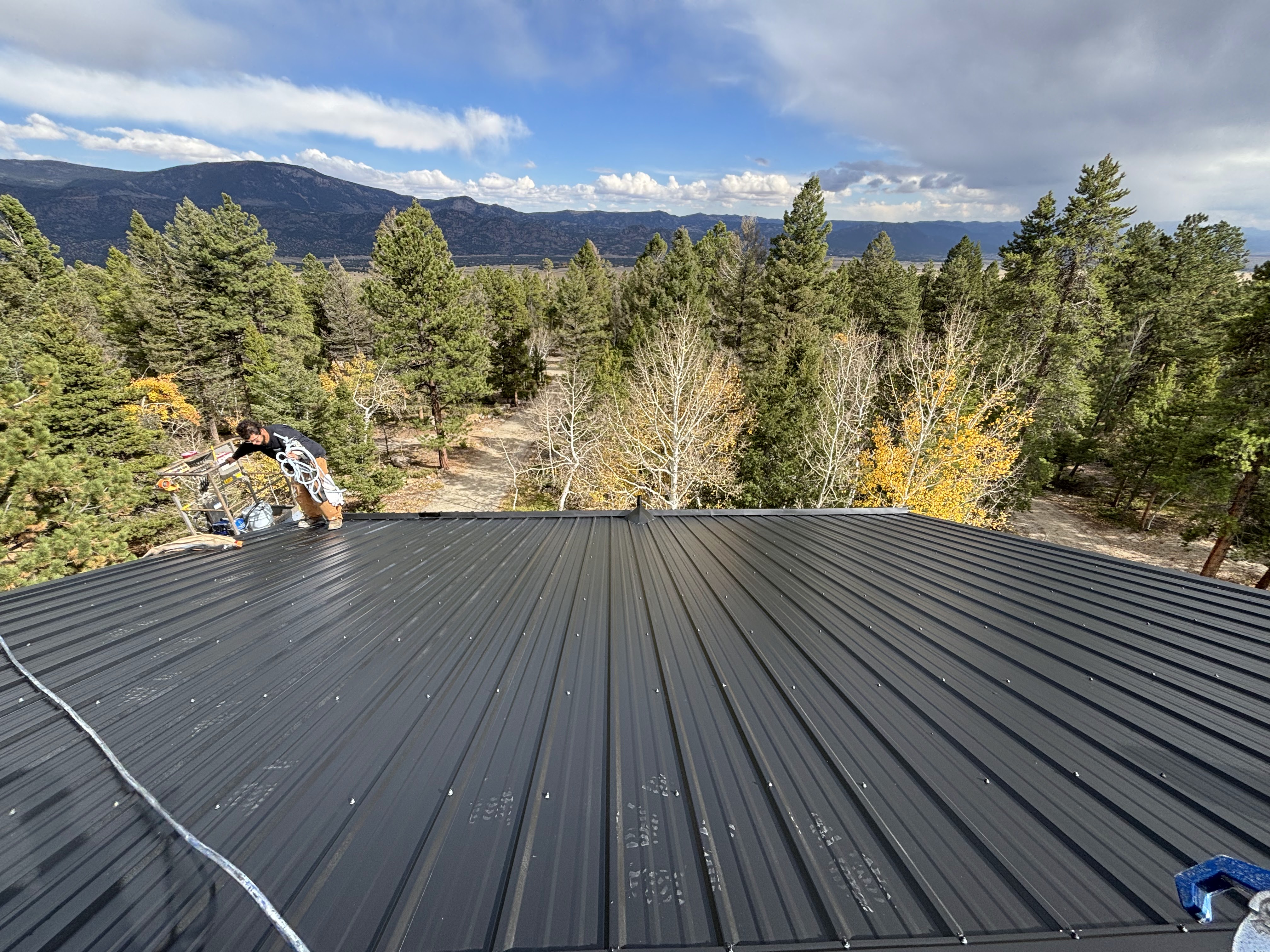 Metal Roofs project by Mountain Man Painting in Colorado