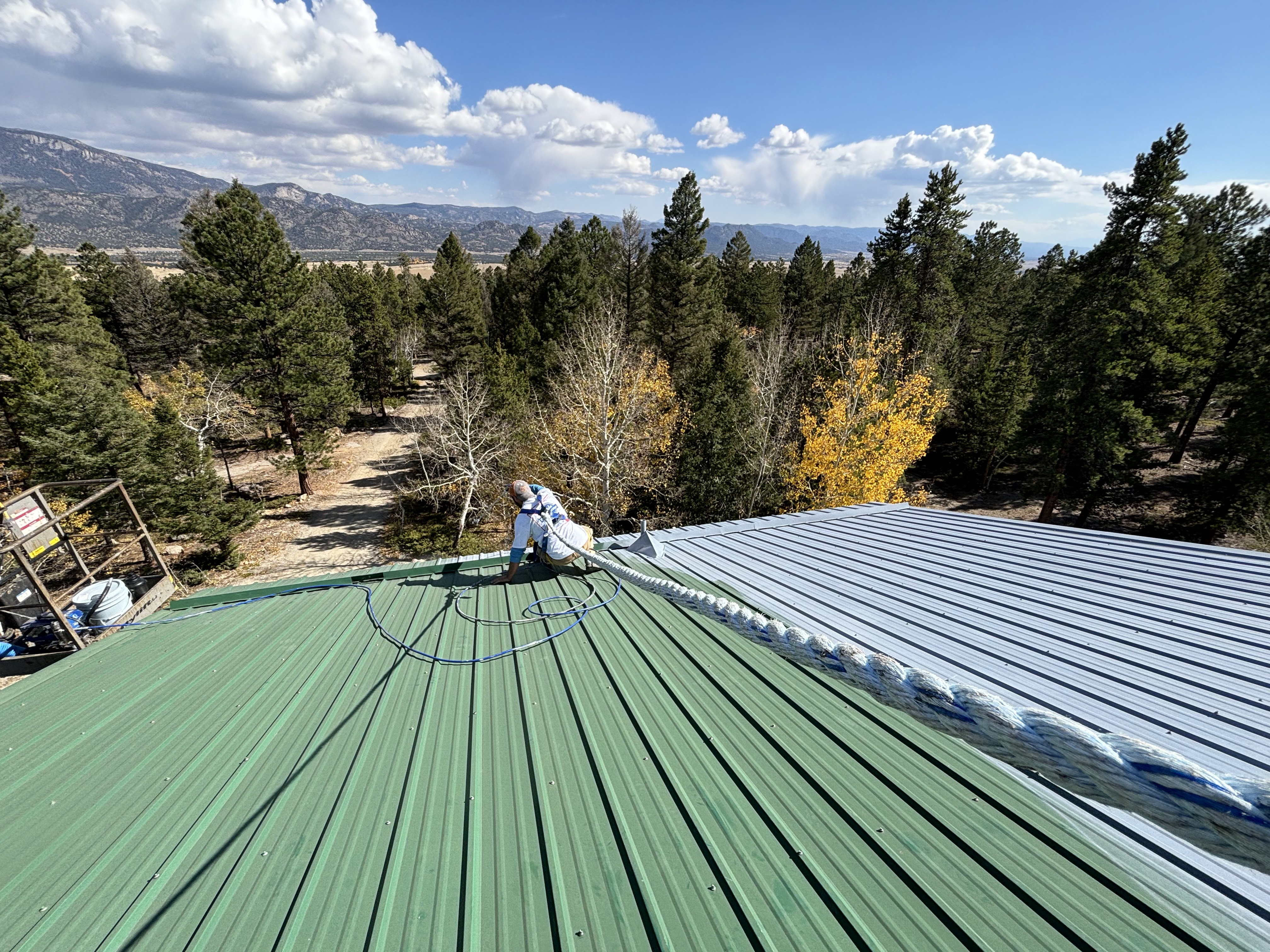 Metal Roofs project by Mountain Man Painting in Colorado