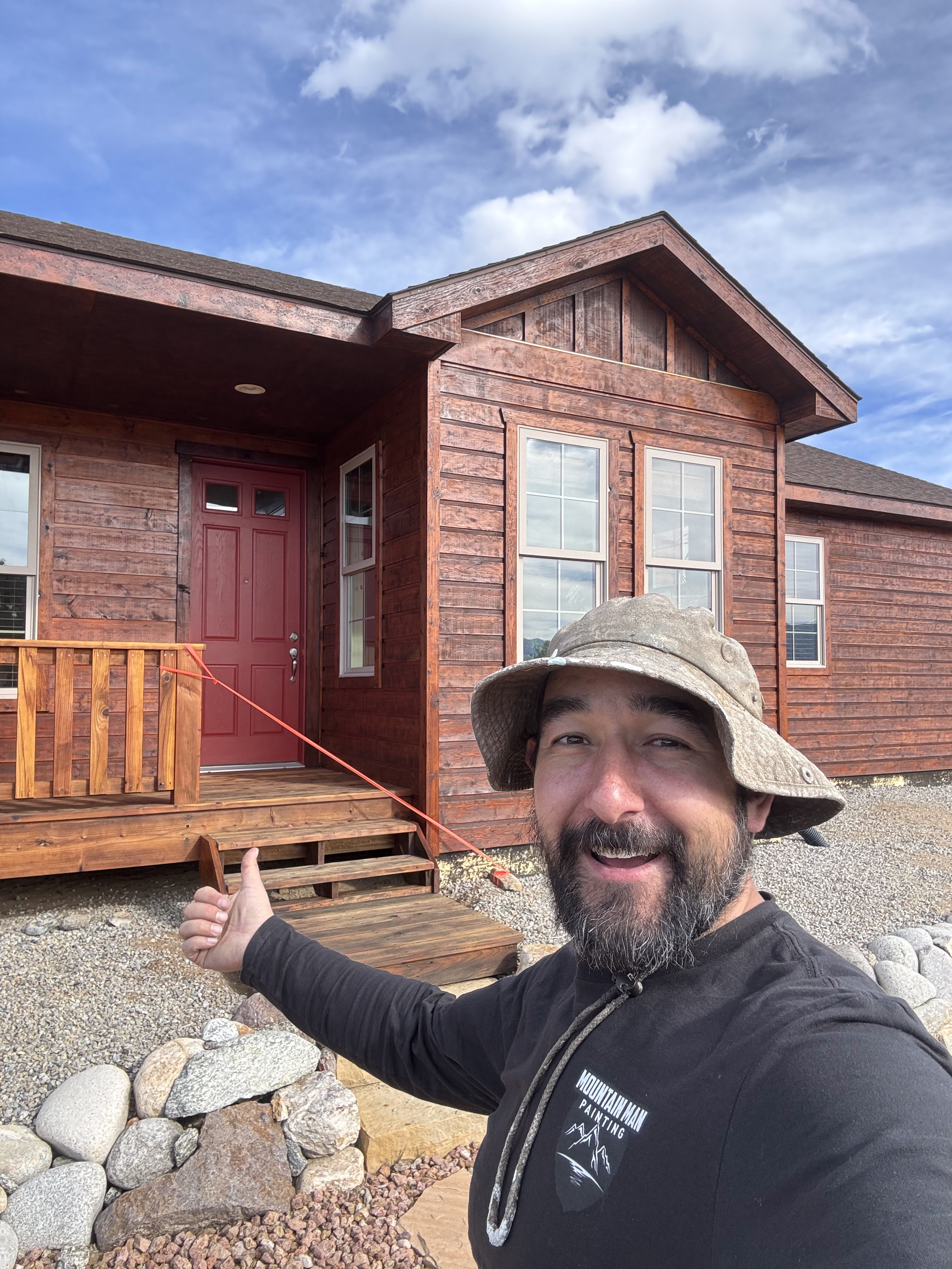 Deck & Exterior Wood Staining project by Mountain Man Painting in Colorado