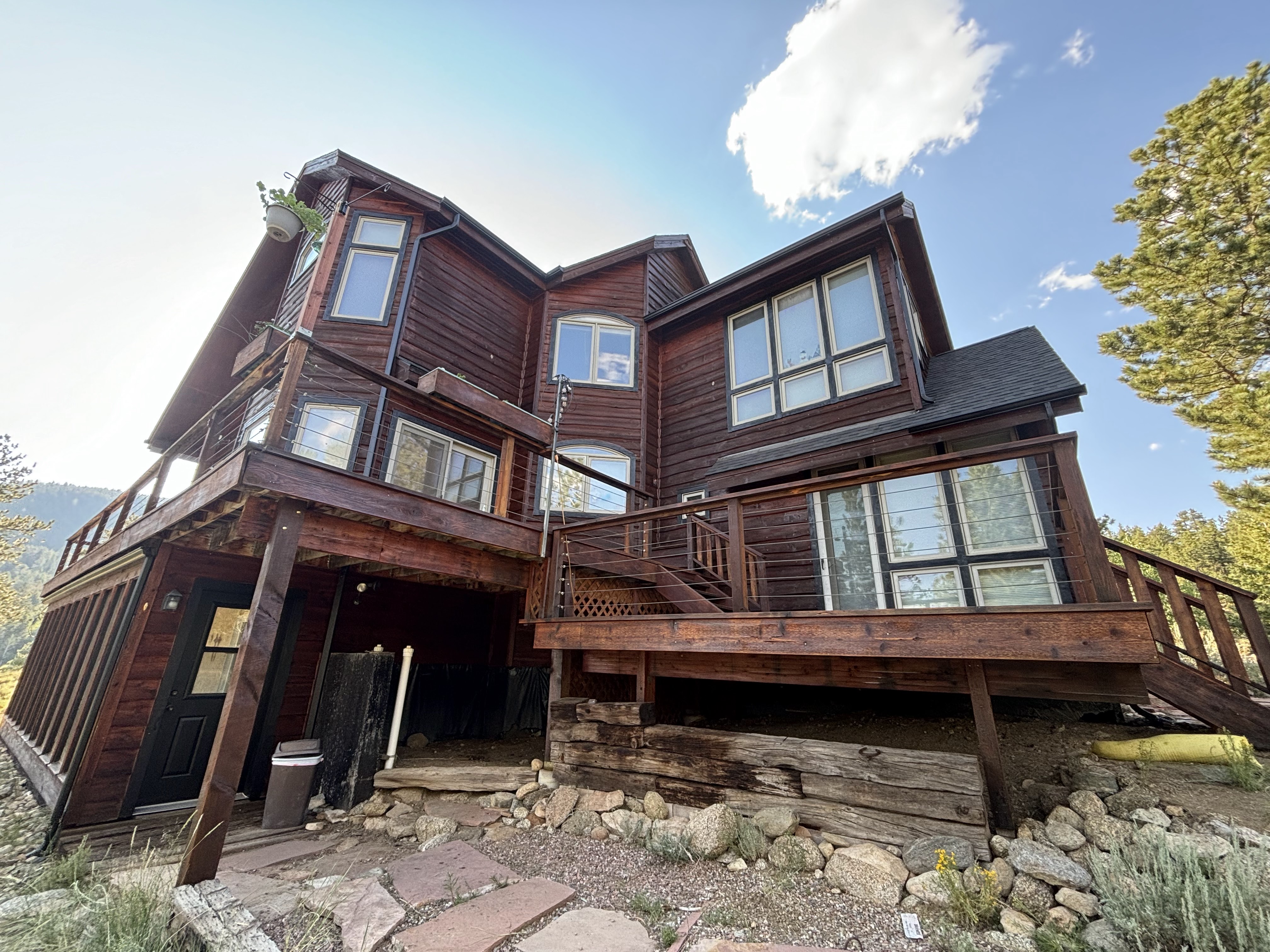 Deck & Exterior Wood Staining project by Mountain Man Painting in Colorado