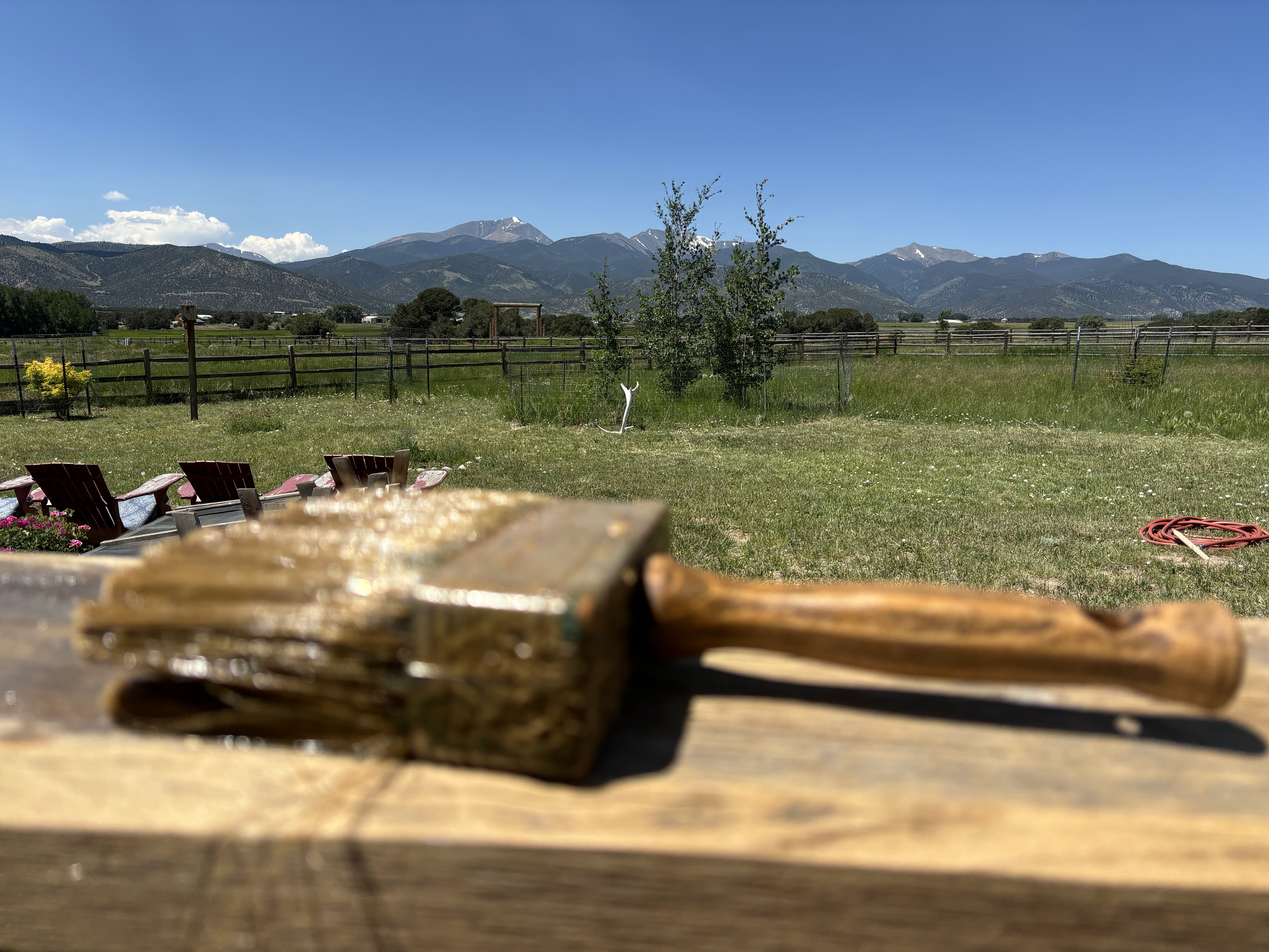Deck & Exterior Wood Staining project by Mountain Man Painting in Colorado