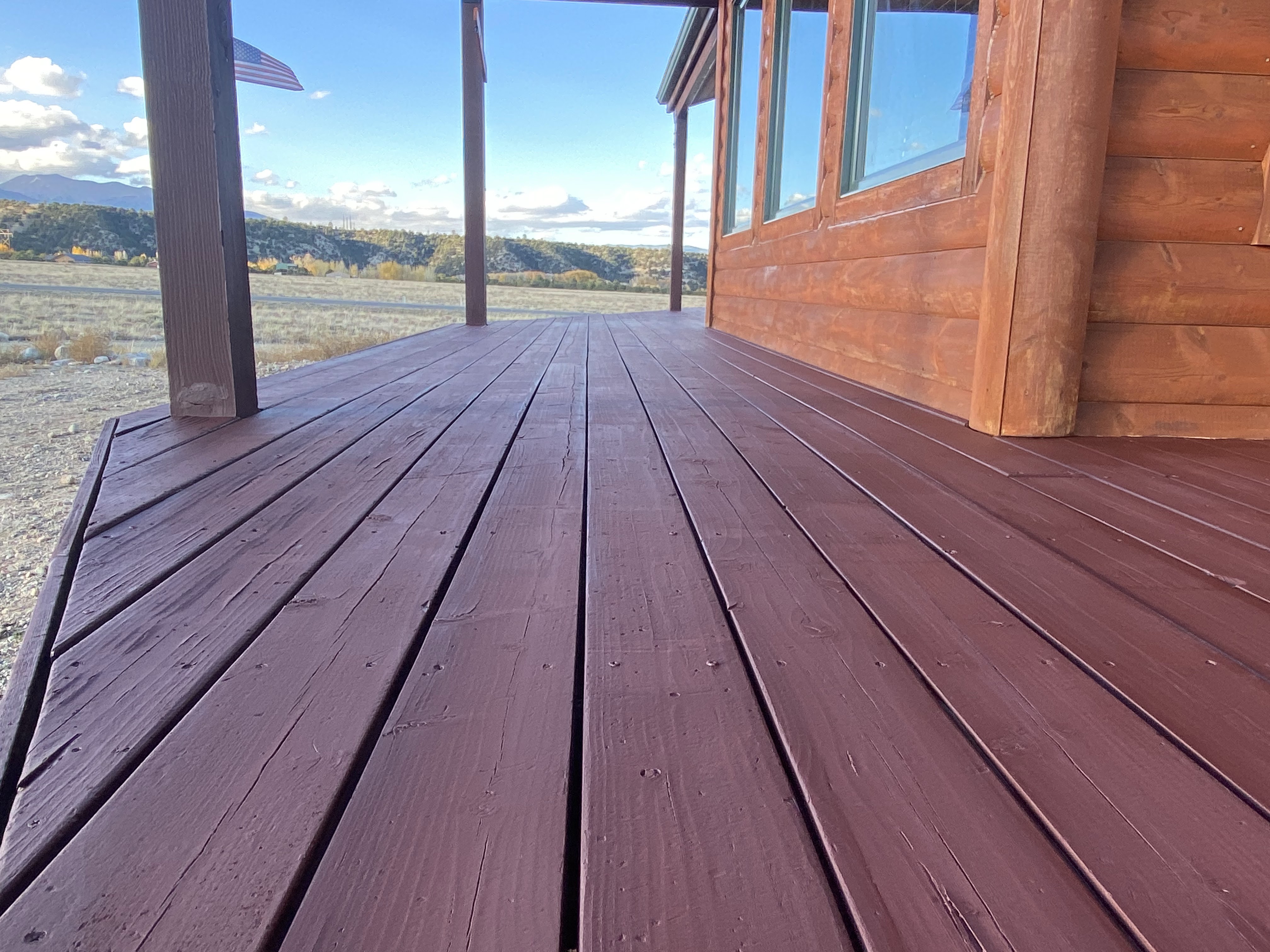 Deck & Exterior Wood Staining project by Mountain Man Painting in Colorado