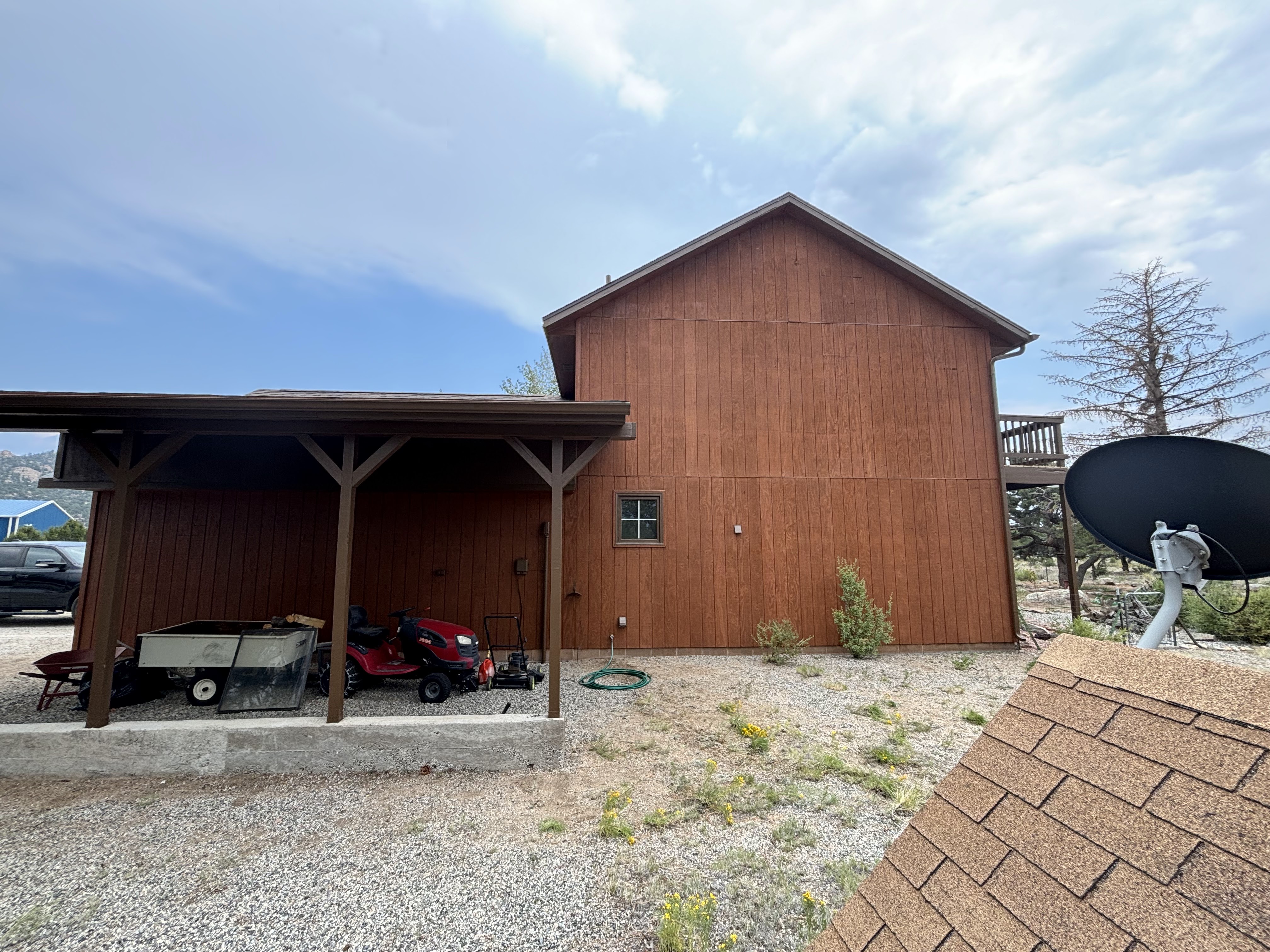 Deck & Exterior Wood Staining project by Mountain Man Painting in Colorado