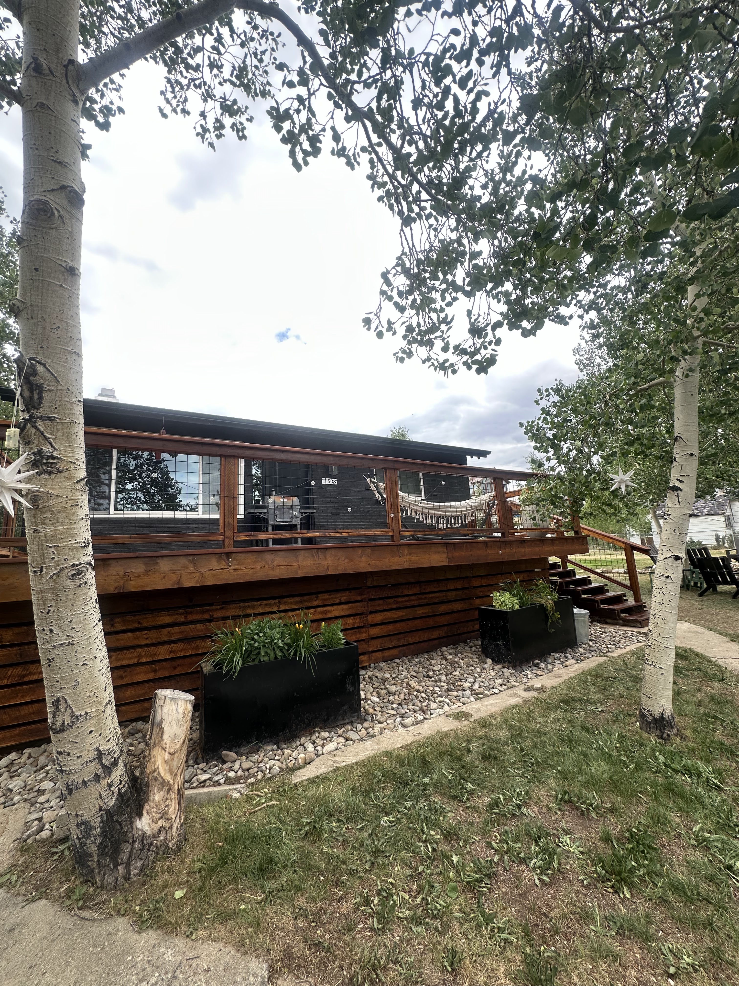 Deck & Exterior Wood Staining project by Mountain Man Painting in Colorado
