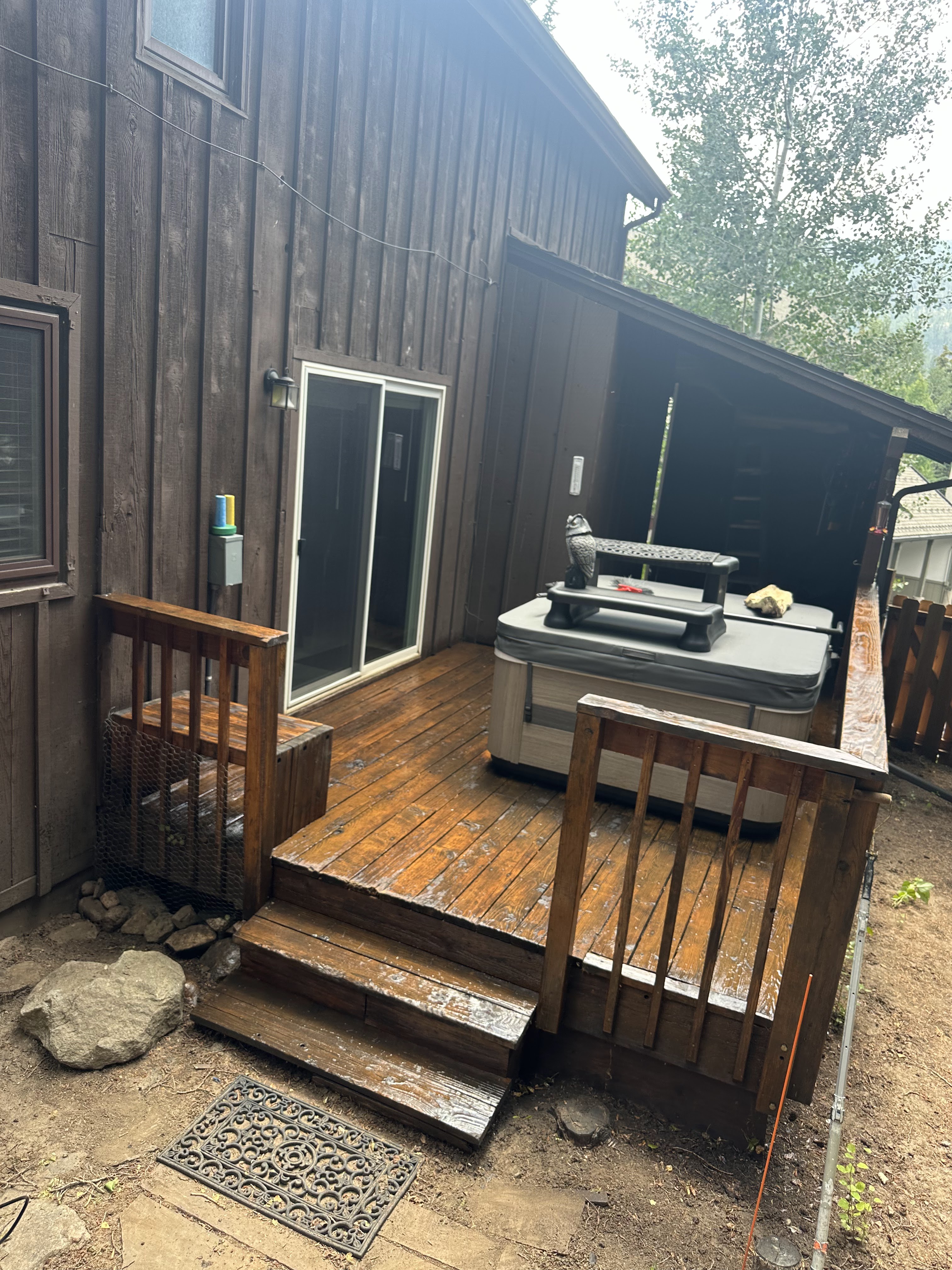 Deck & Exterior Wood Staining project by Mountain Man Painting in Colorado