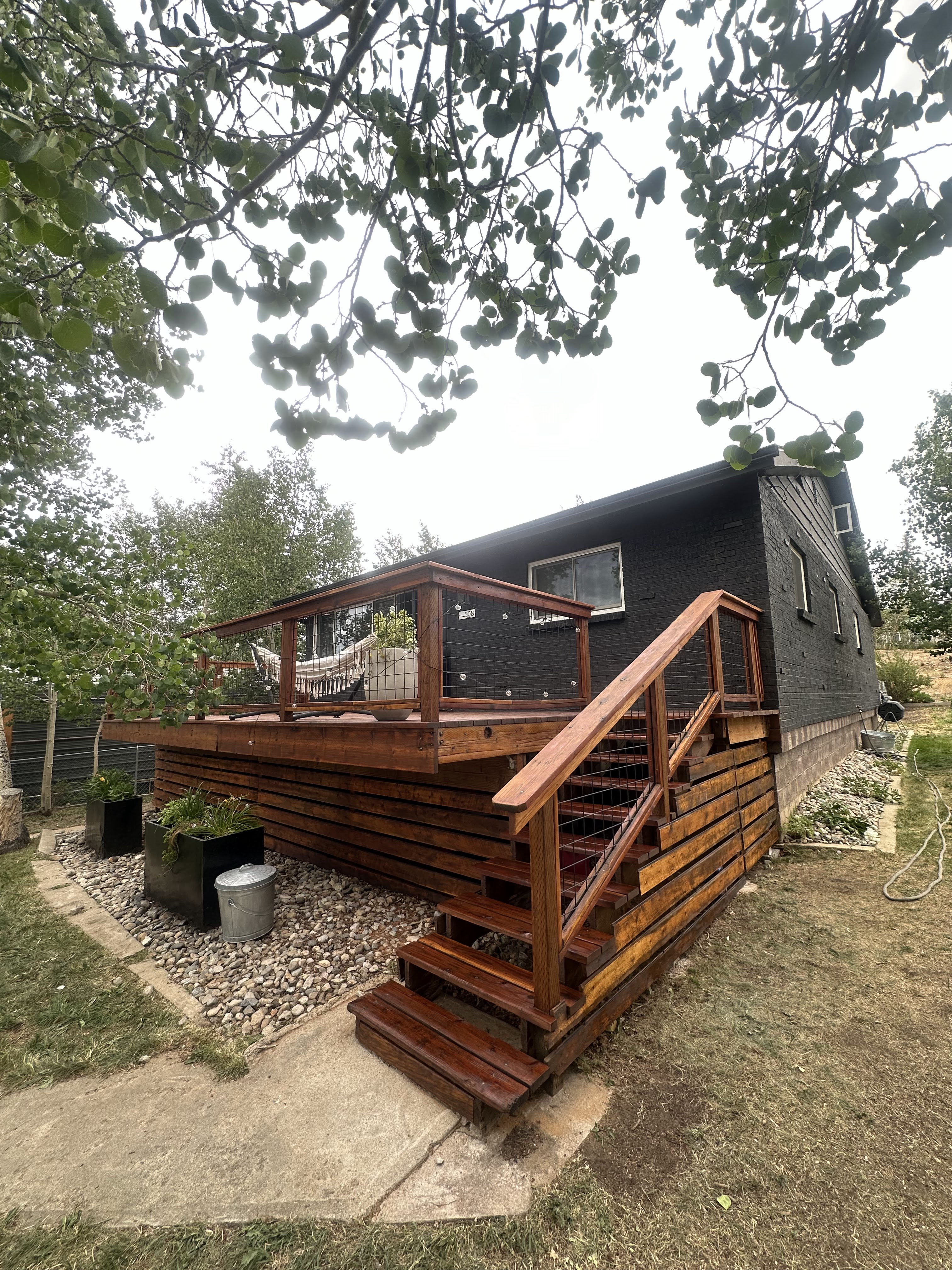 Deck & Exterior Wood Staining project by Mountain Man Painting in Colorado