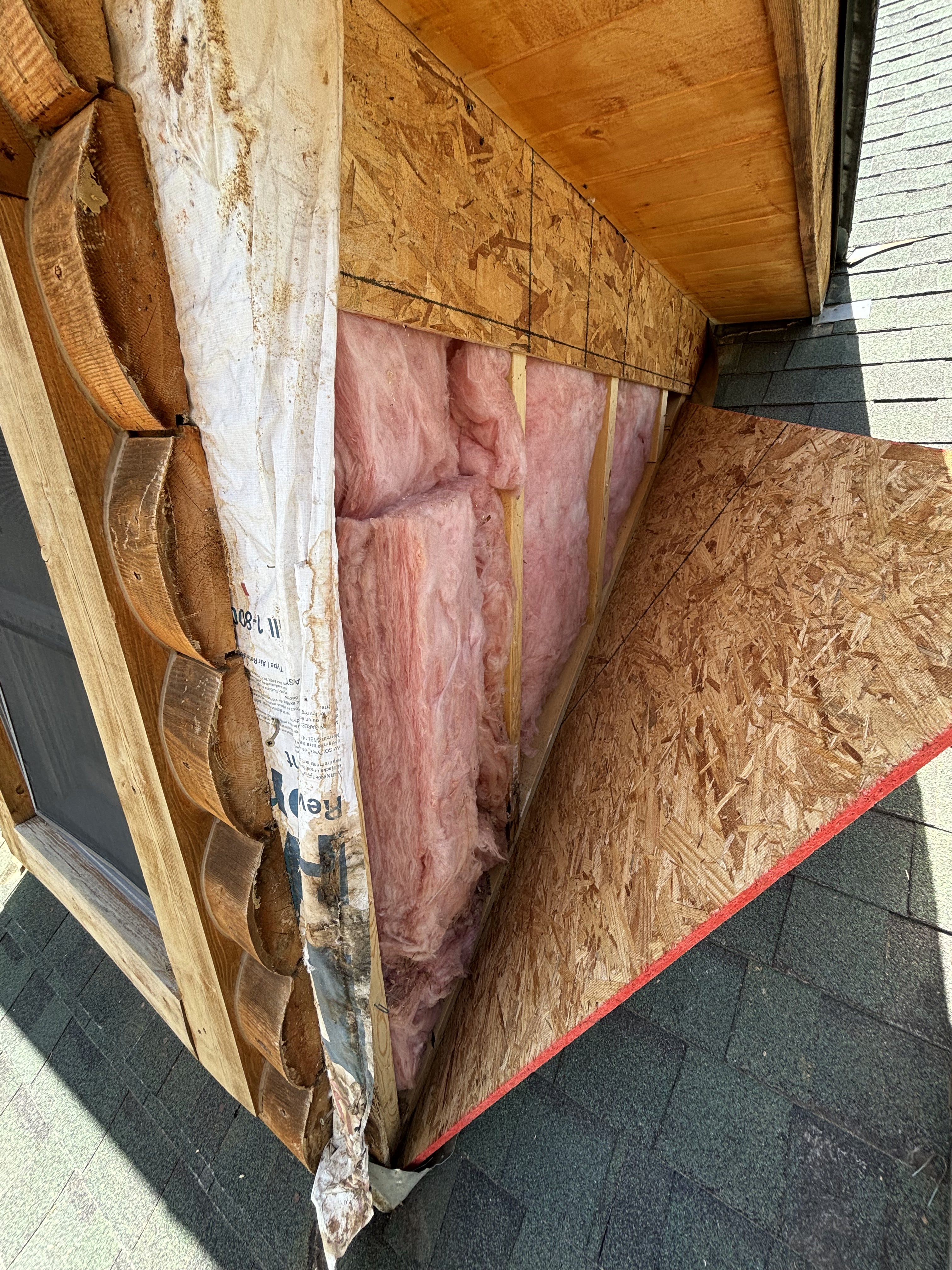 Log Home Staining & Restoration project by Mountain Man Painting in Colorado