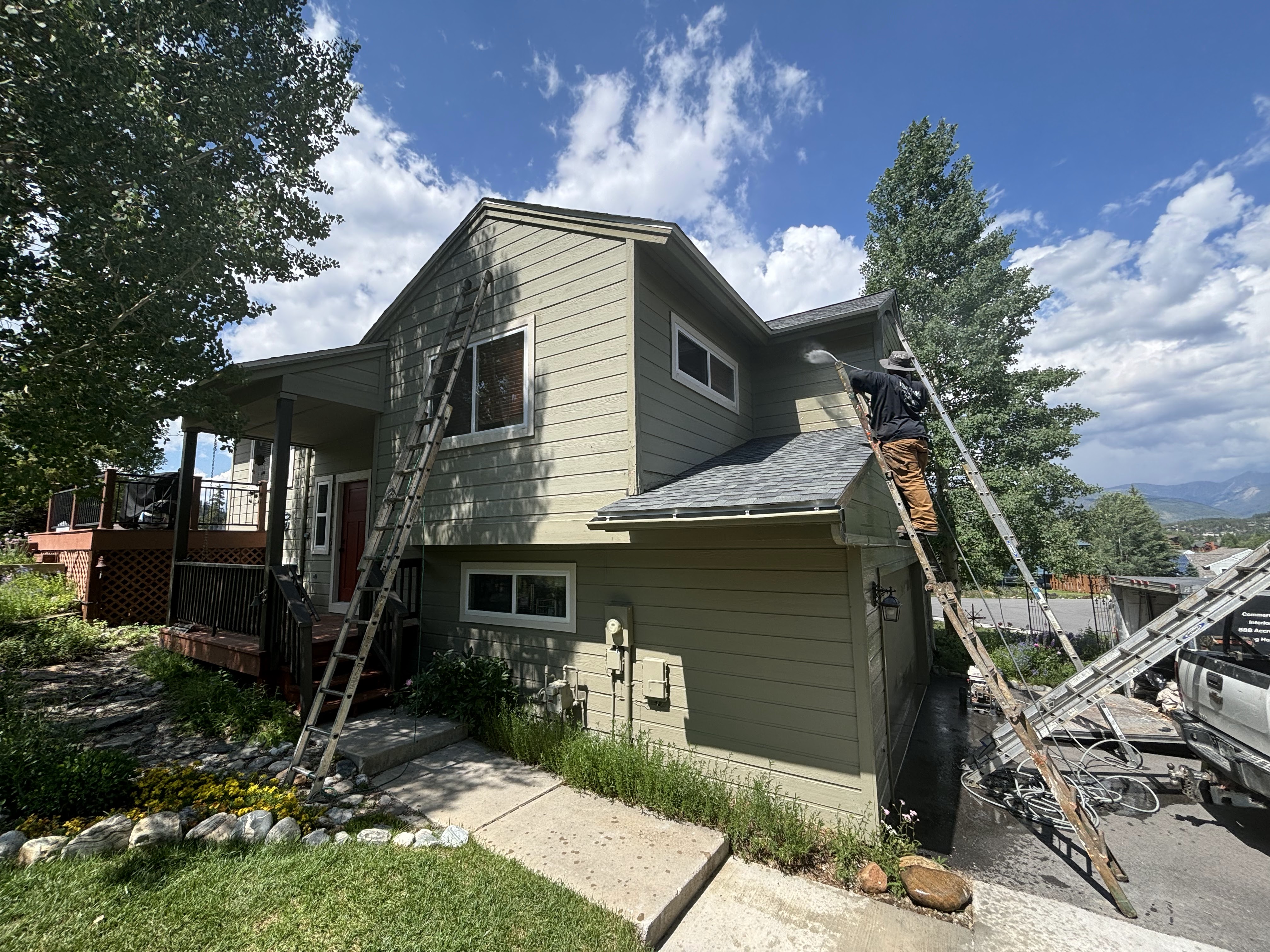 Exterior Painting project by Mountain Man Painting in Colorado