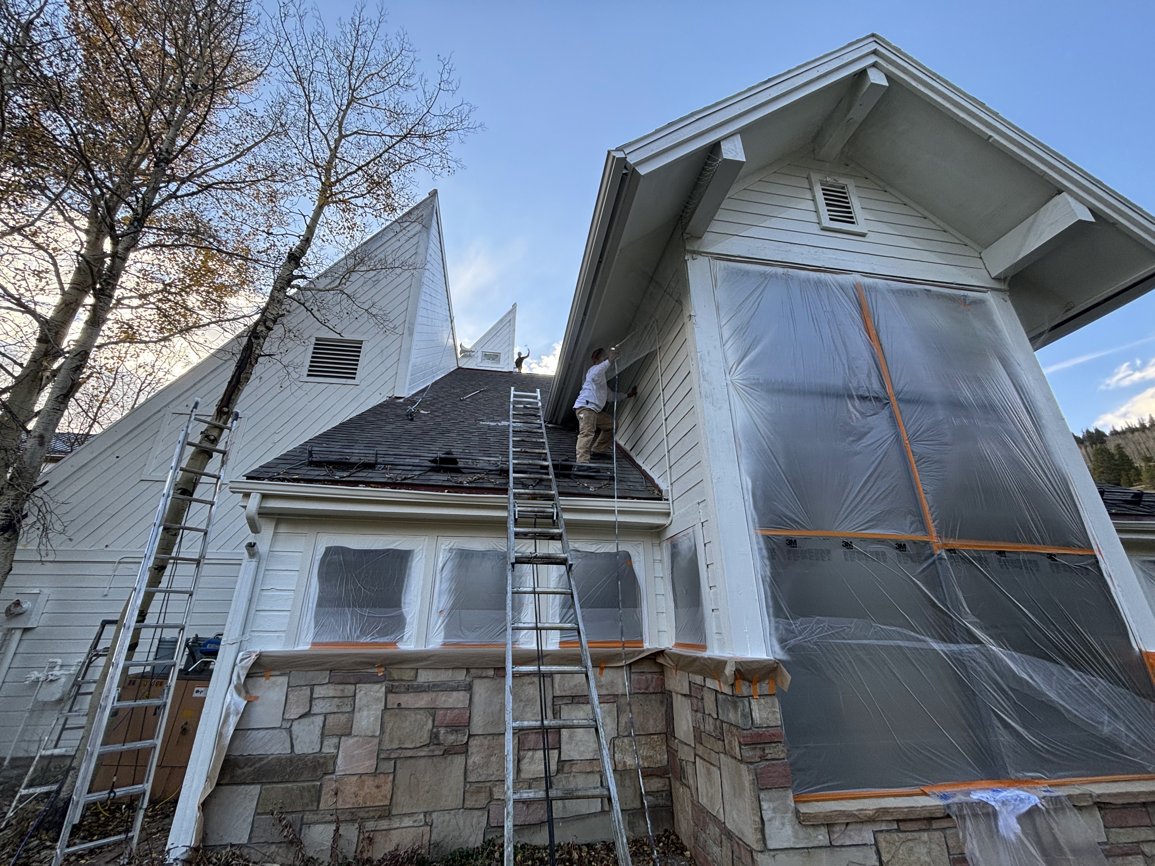 Exterior Painting project by Mountain Man Painting in Colorado