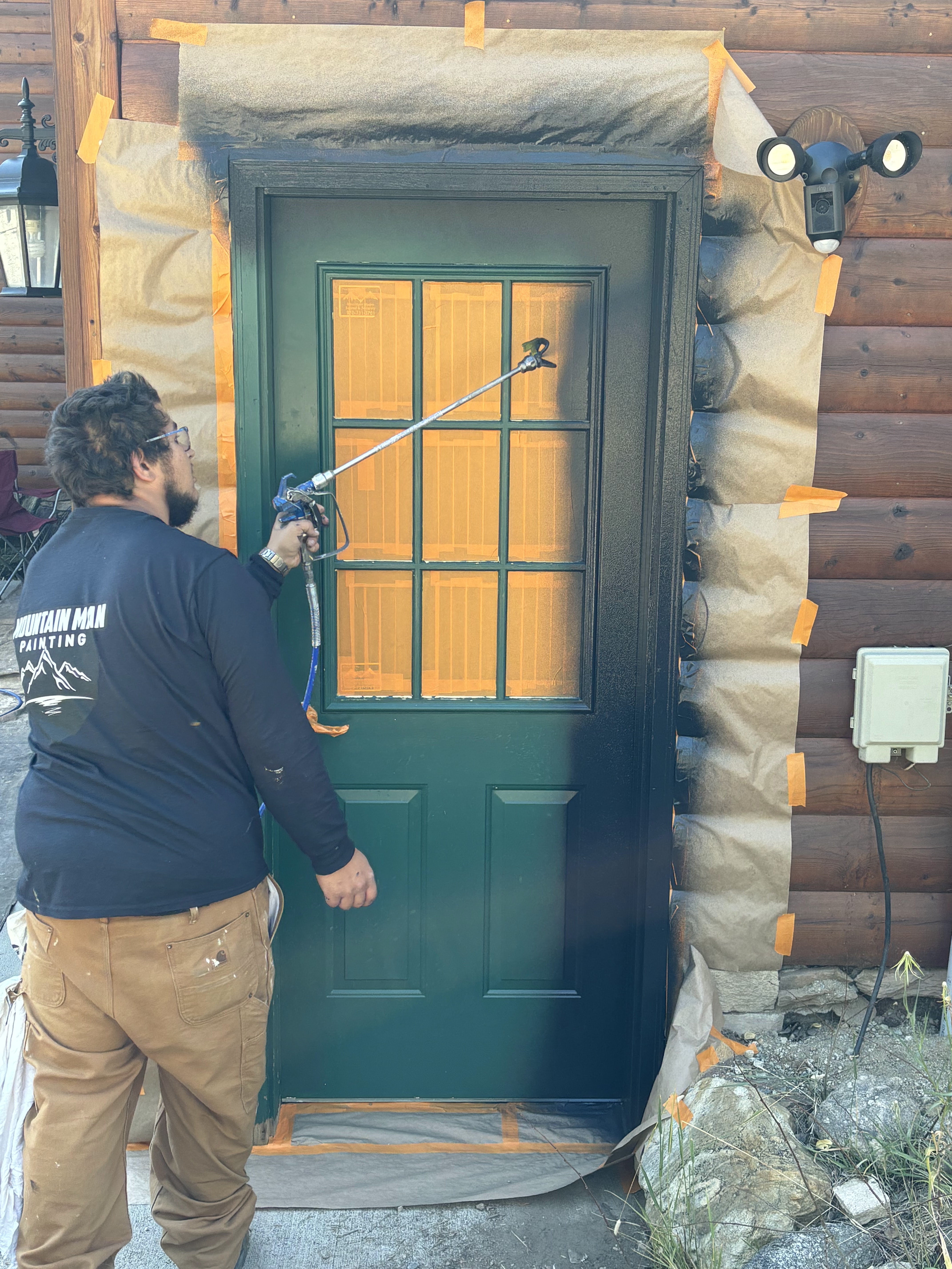 Exterior Painting project by Mountain Man Painting in Colorado
