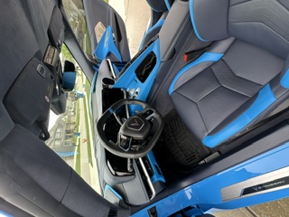 Corvette C8 Cockpit — Deep Clean