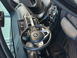 BMW interior detail