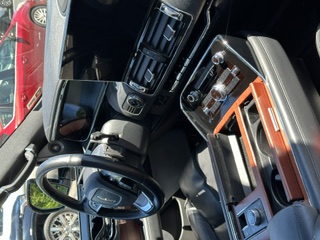 Luxury SUV Cockpit — Leather Conditioning