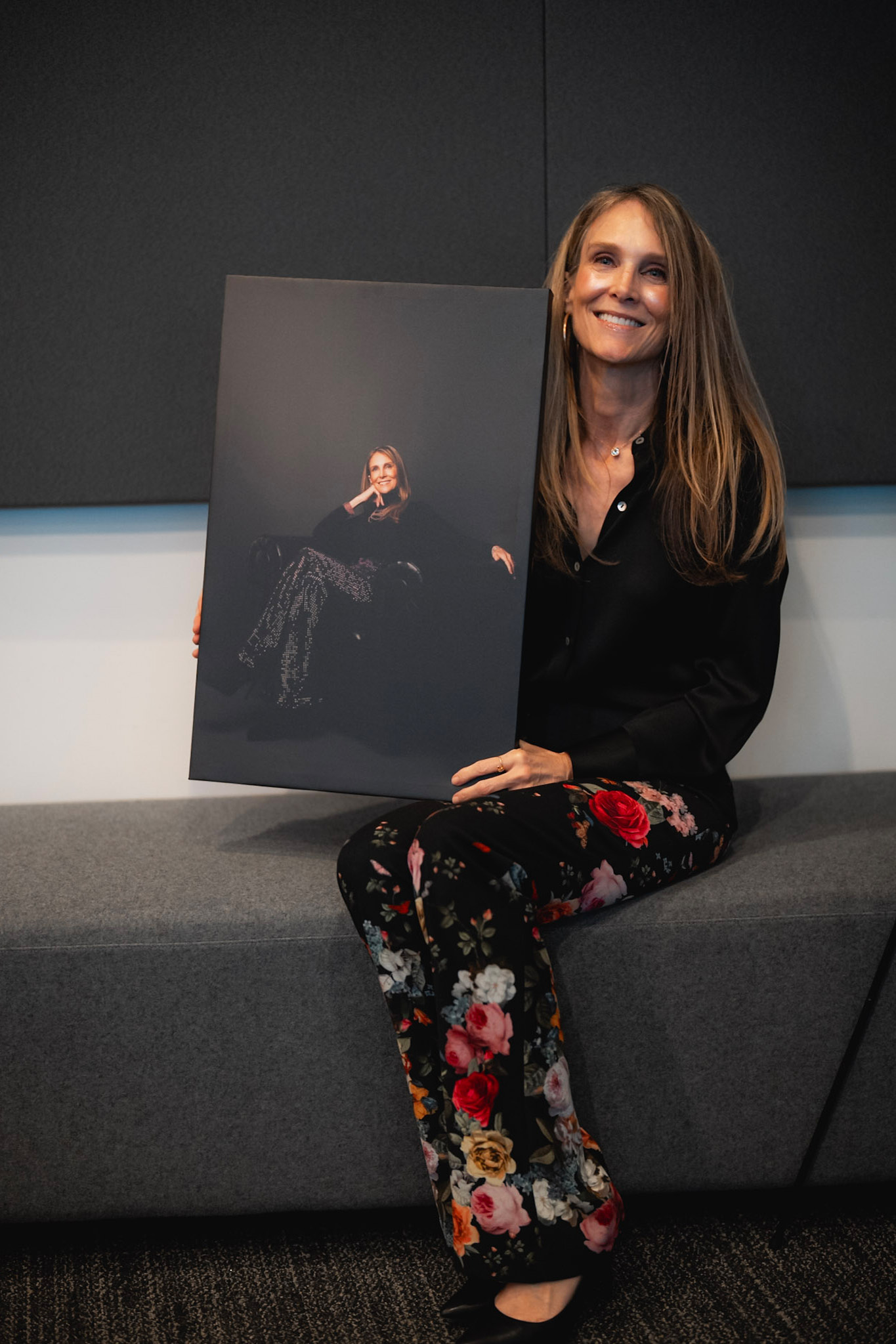 Women Over 40 gallery-style exhibition portrait display