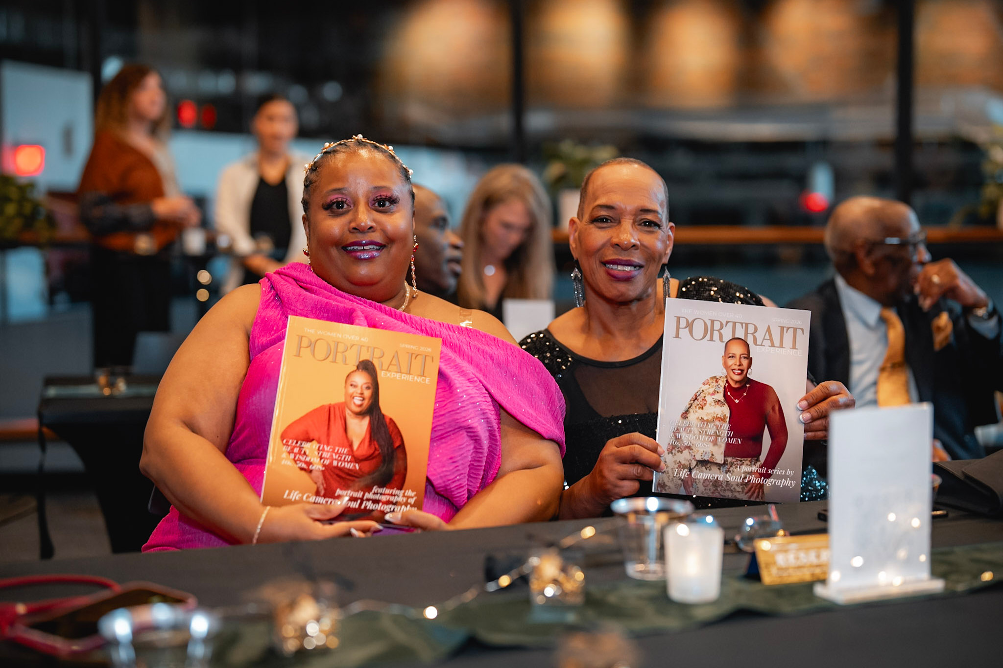Women Over 40 magazine feature by Life Camera Soul Photography