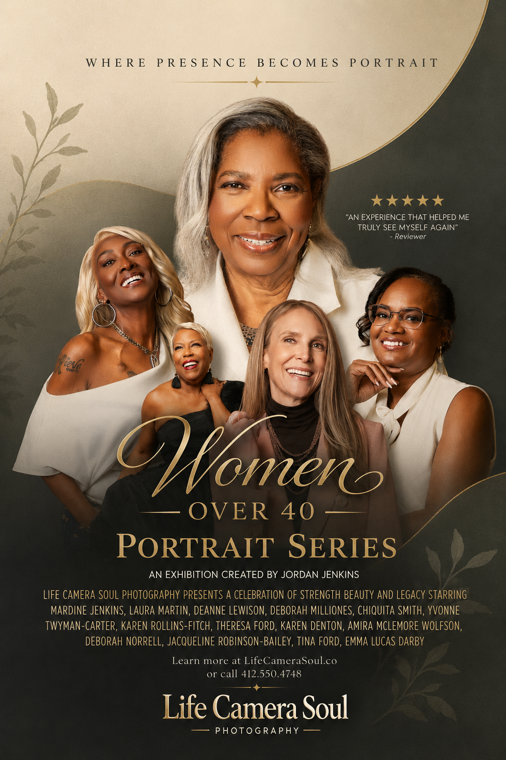 Women Over 40 portrait experience in Pittsburgh by Life Camera Soul Photography