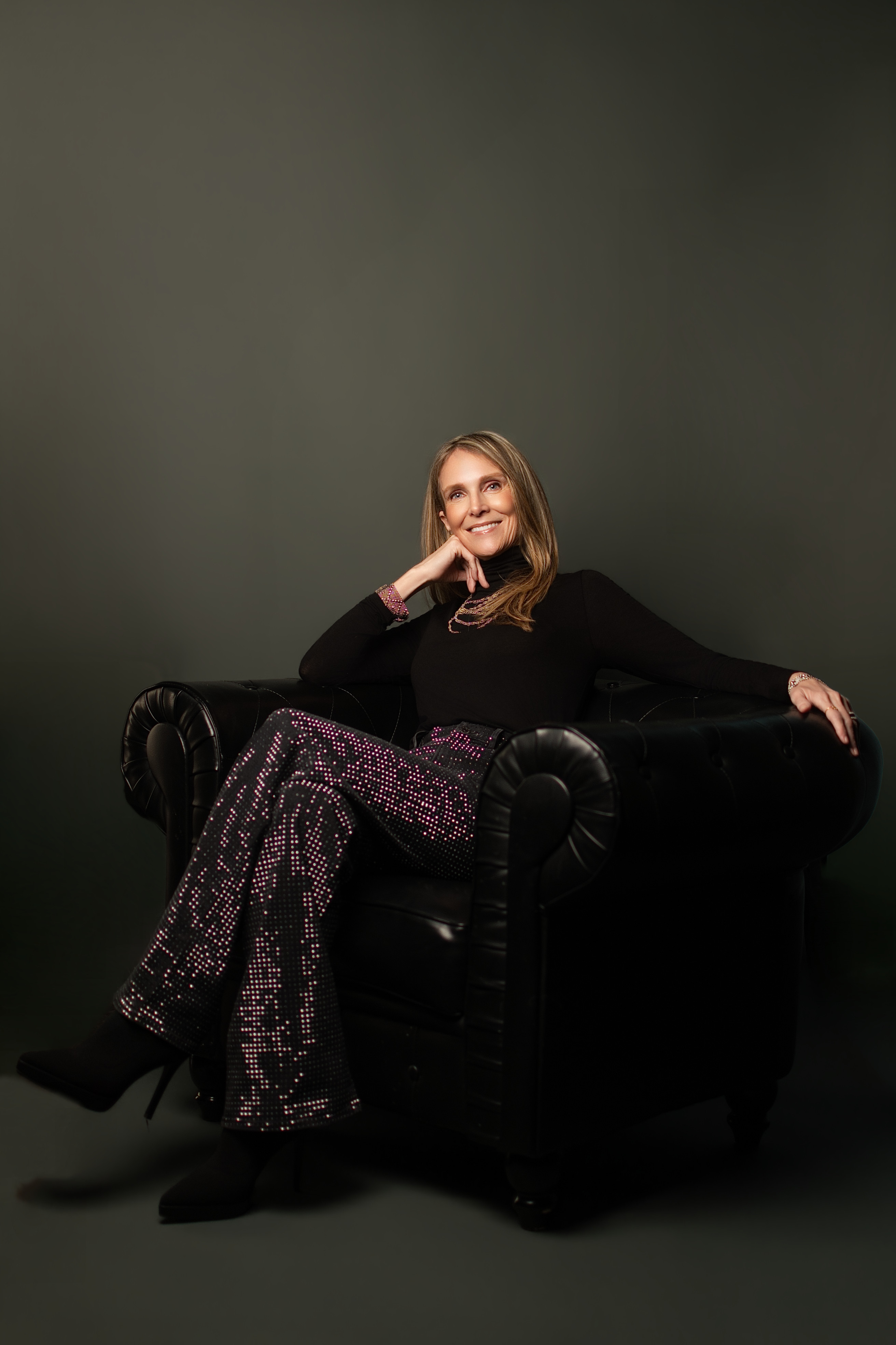Magazine-style portrait for Women Over 40 Portrait Series