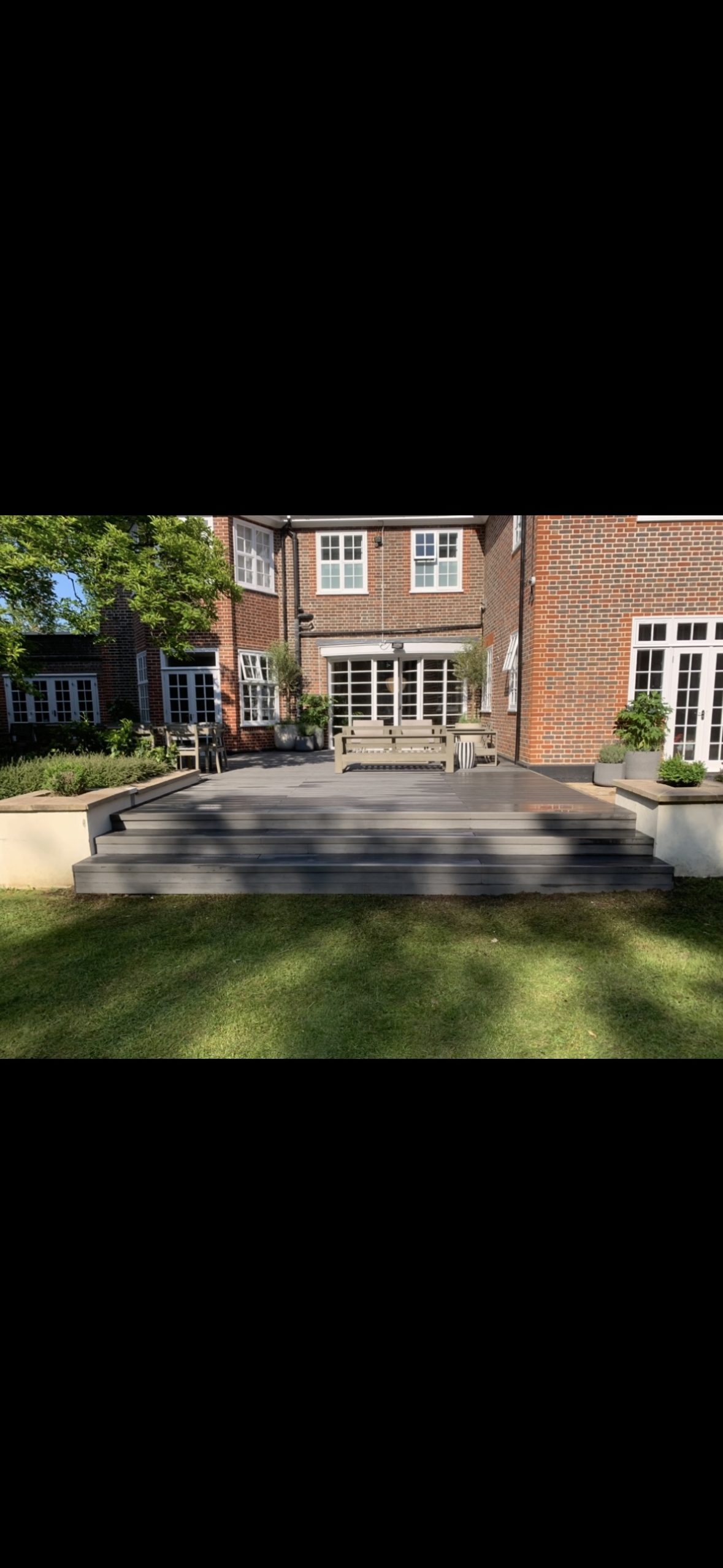 New fencing and sleeper beds