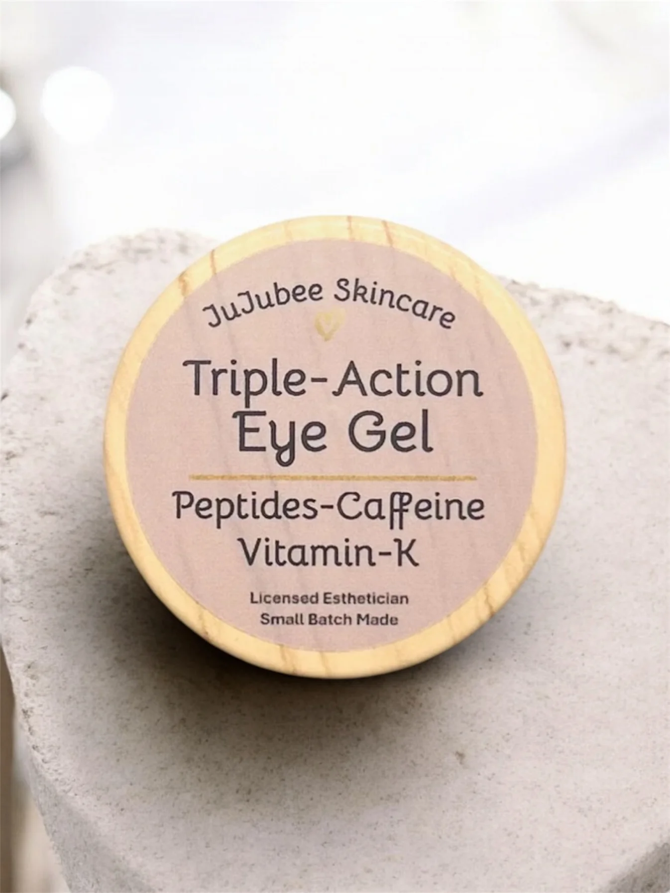 Triple Action Eye Cream by JuJubee Skincare
